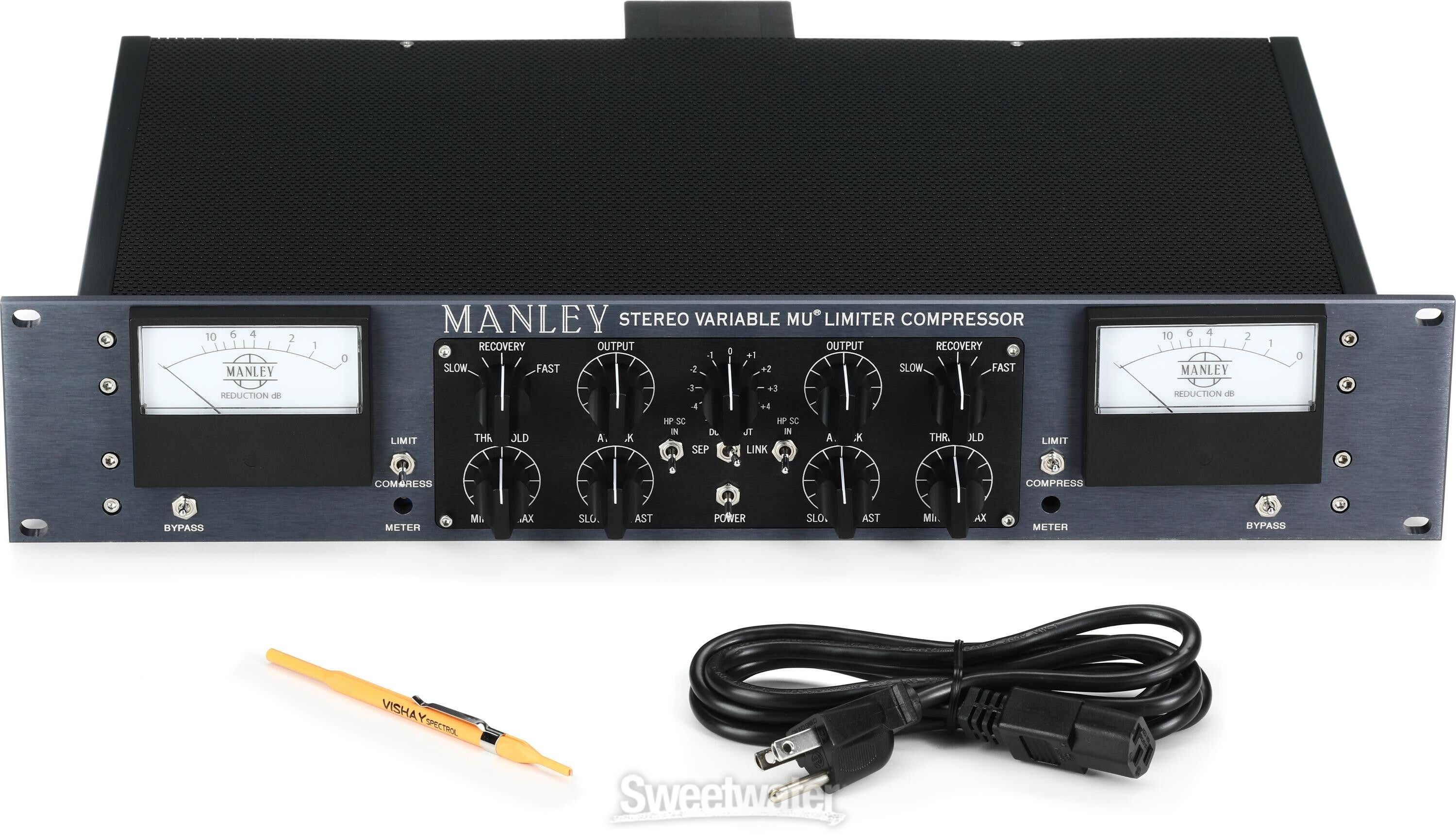 Manley Variable Mu Stereo Compressor Limiter | Sweetwater