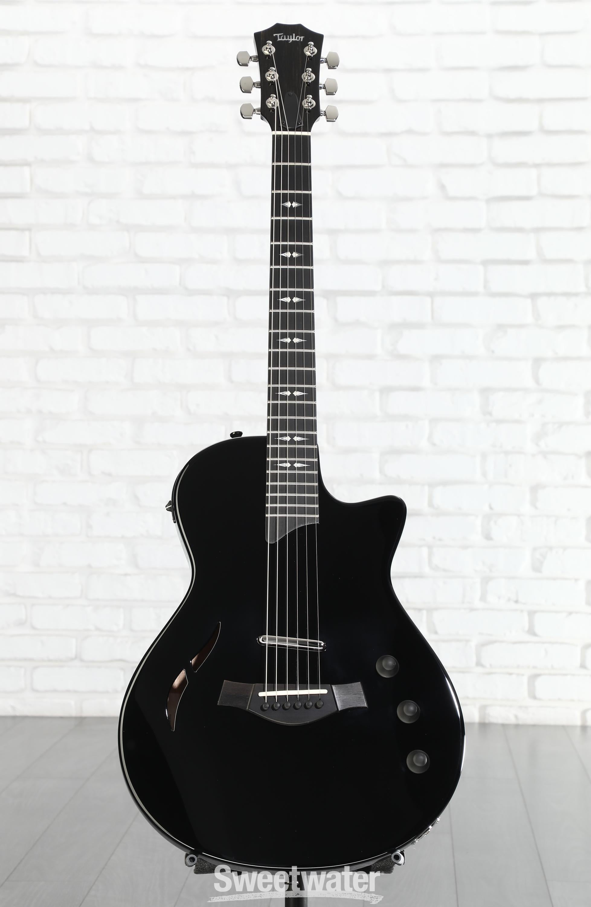 Taylor T5z Pro Hollowbody Electric Guitar - Black | Sweetwater