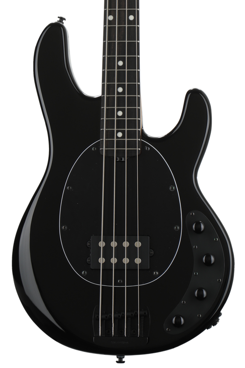 Ernie Ball Music Man StingRay Special Bass Guitar - Jet Black with Ebony  Fingerboard