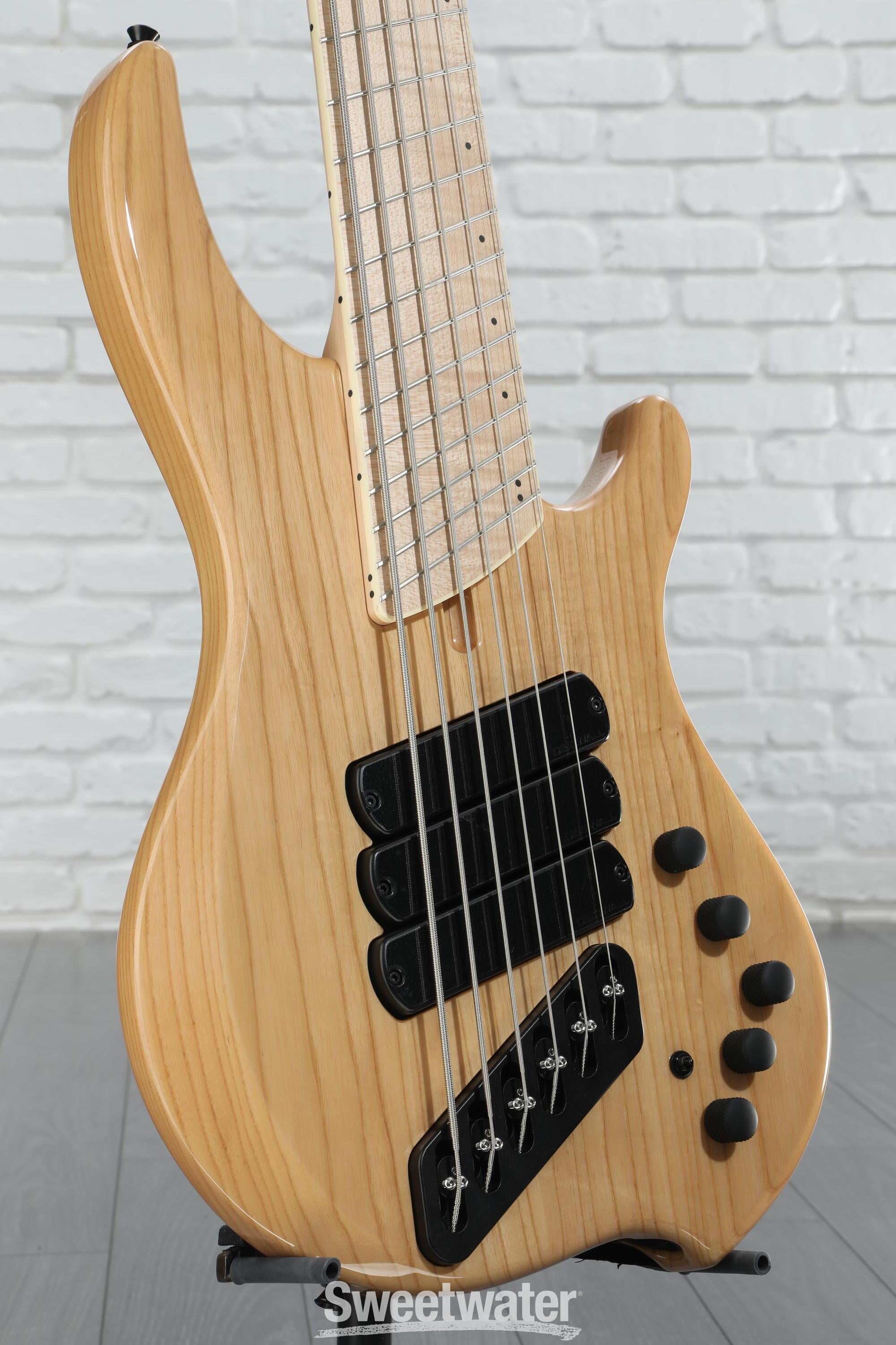 Dingwall Combustion レフティ　6弦エレキベース Dingwall Guitars Combustion 6-string Electric Bass - Natural Ash