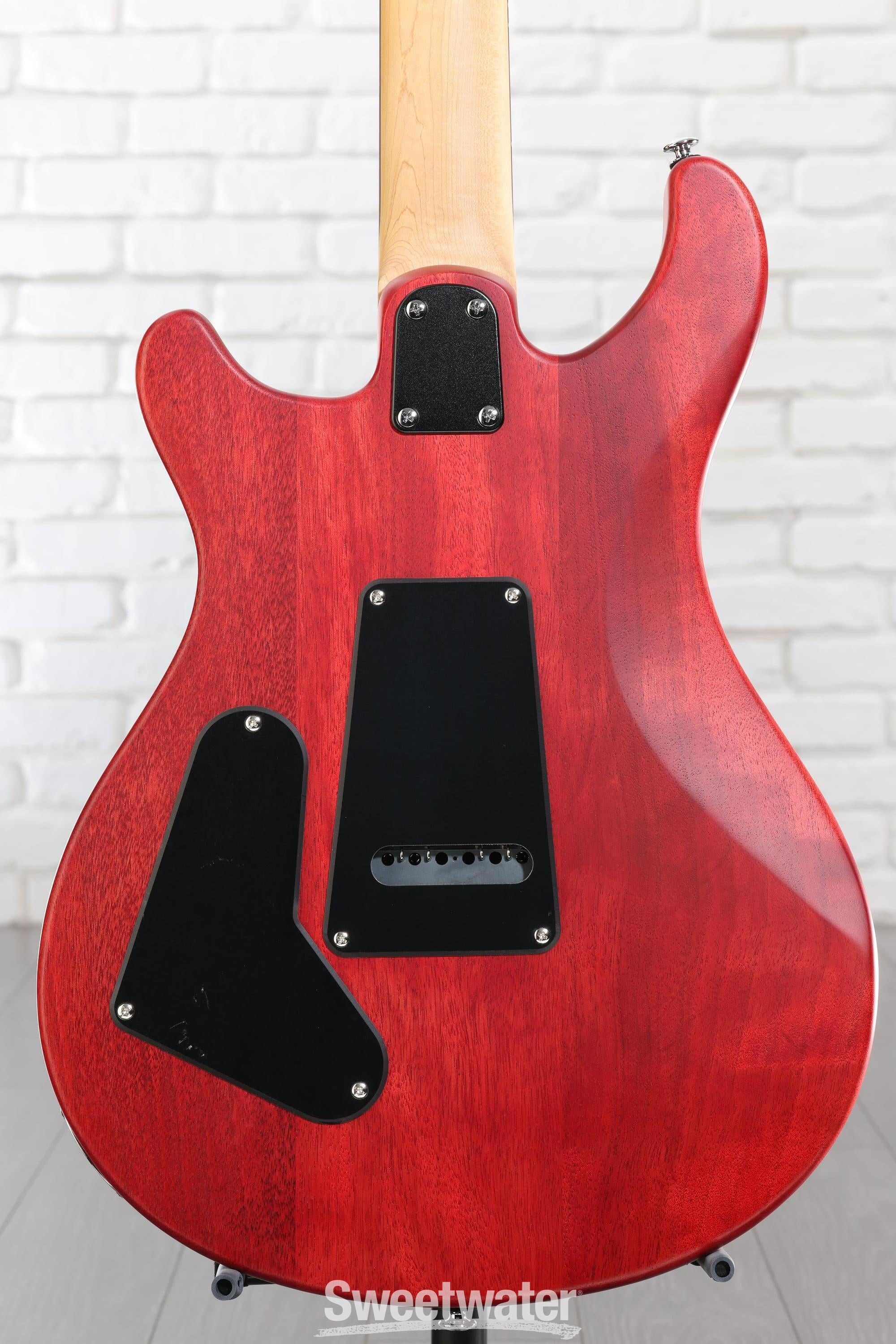 PRS SE CE 24 Standard Satin Electric Guitar - Vintage Cherry Satin