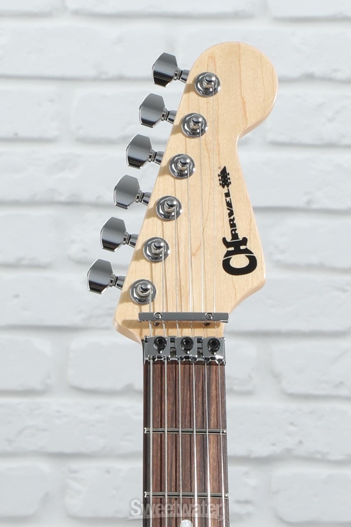 Charvel MJ San Dimas Style 1 HSH FR PF QM Electric Guitar Charvel MJ San Dimas Style 1 HSH FR PF QM Electric Guitar