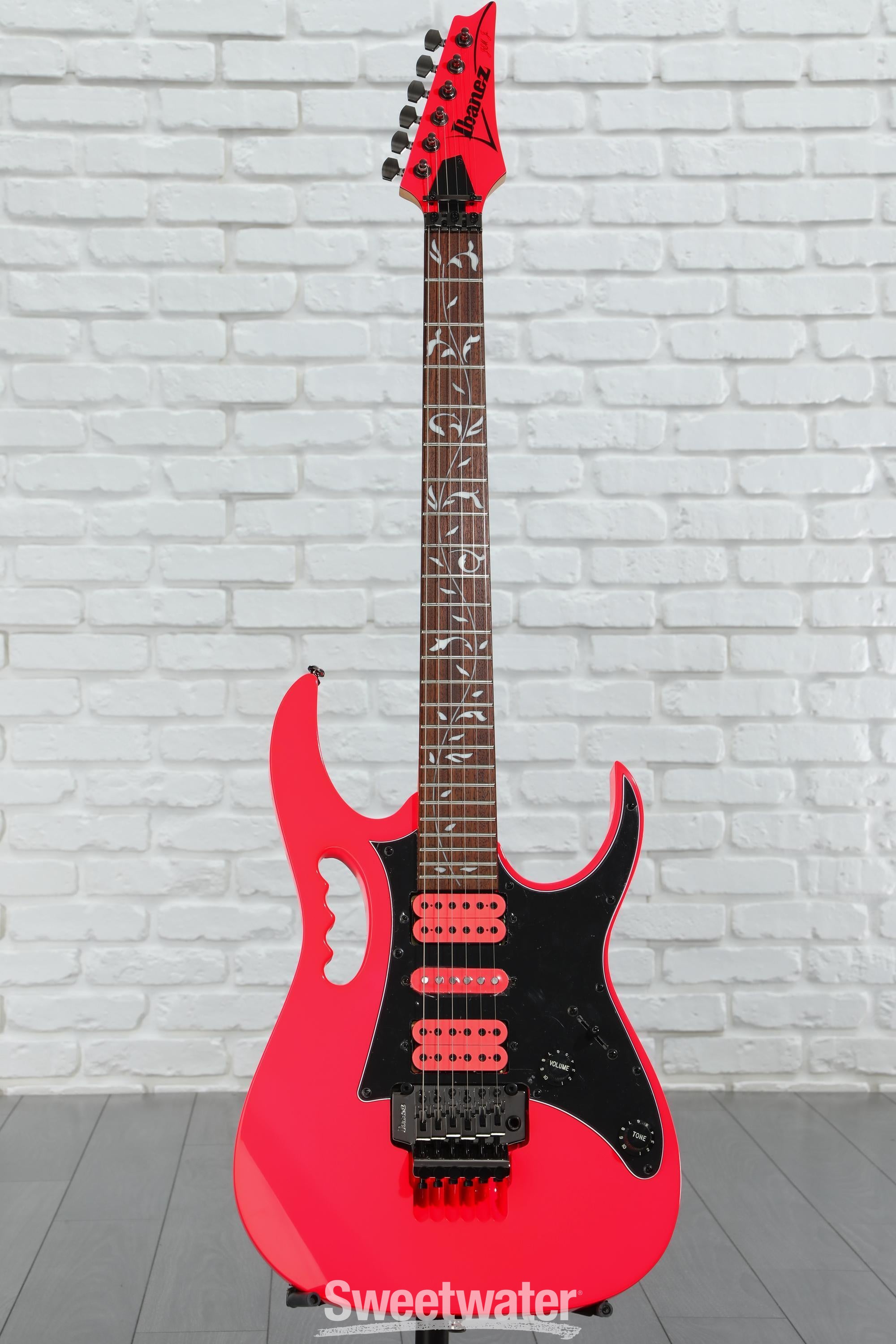 Amazon.com: Ibanez Steve Vai JEMJRSP - Pink : Musical