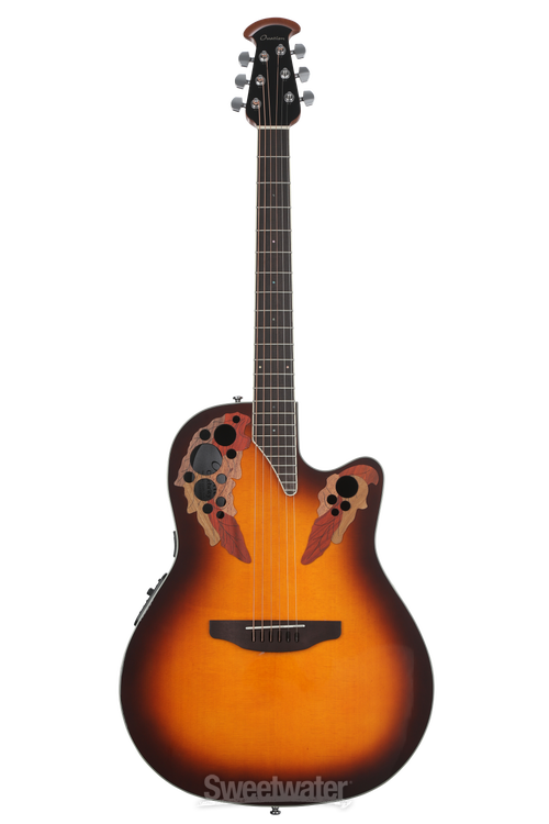 Ovation Elite Celebrity Super Shallow - Sunburst