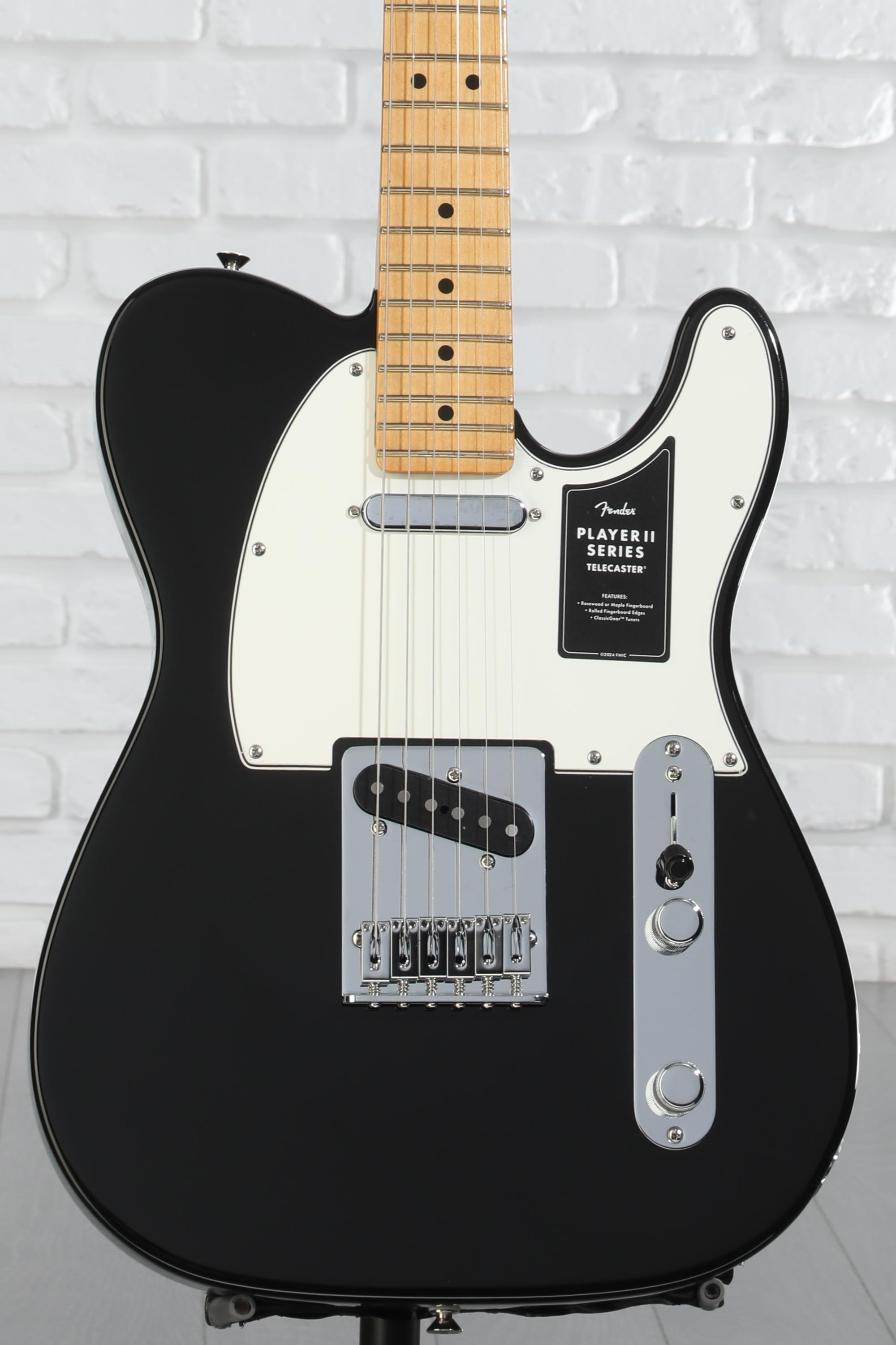 Fender Player II Telecaster Electric Guitar - Black with