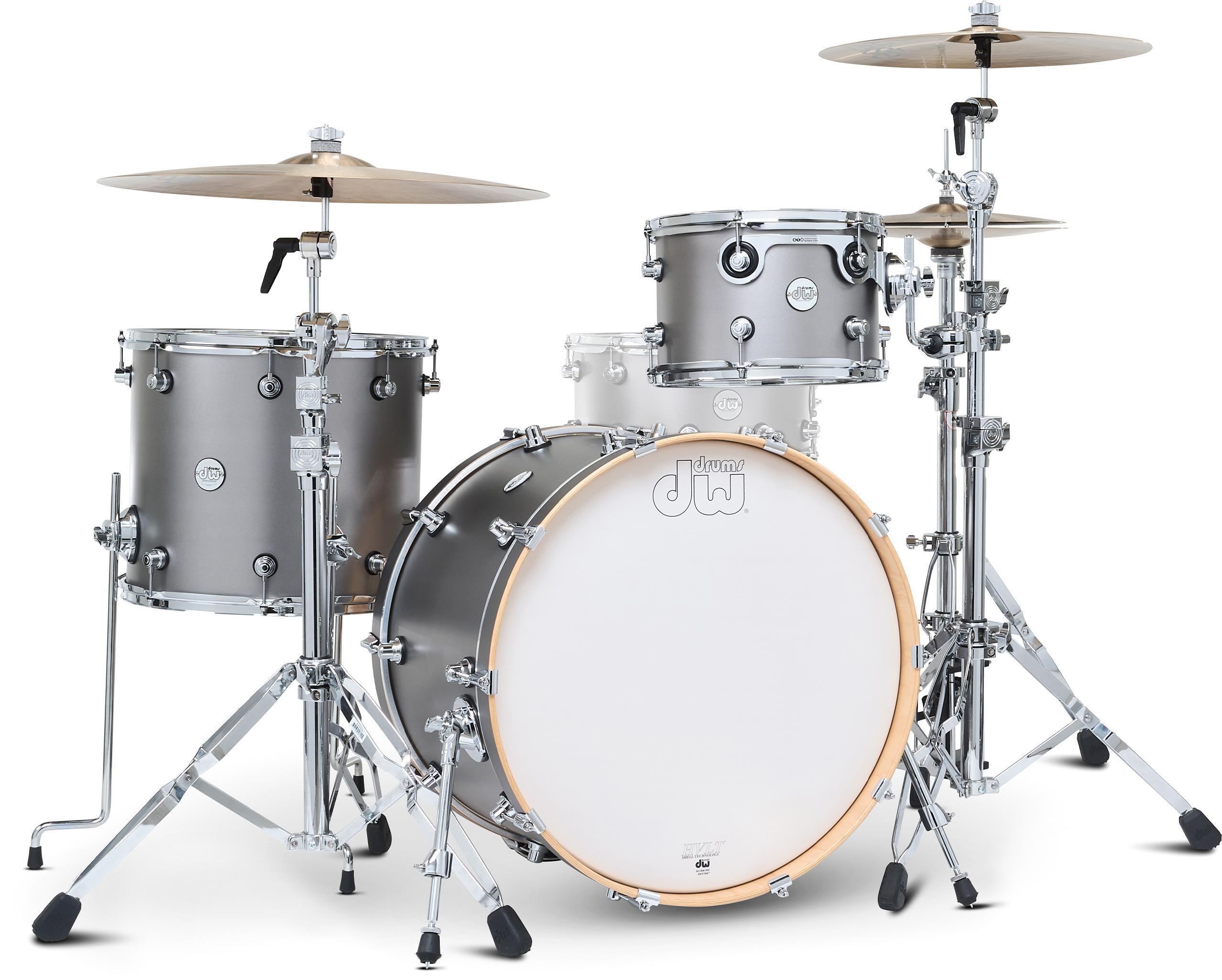 DW Design Series Limited Edition 3-piece Shell Pack - Titanium