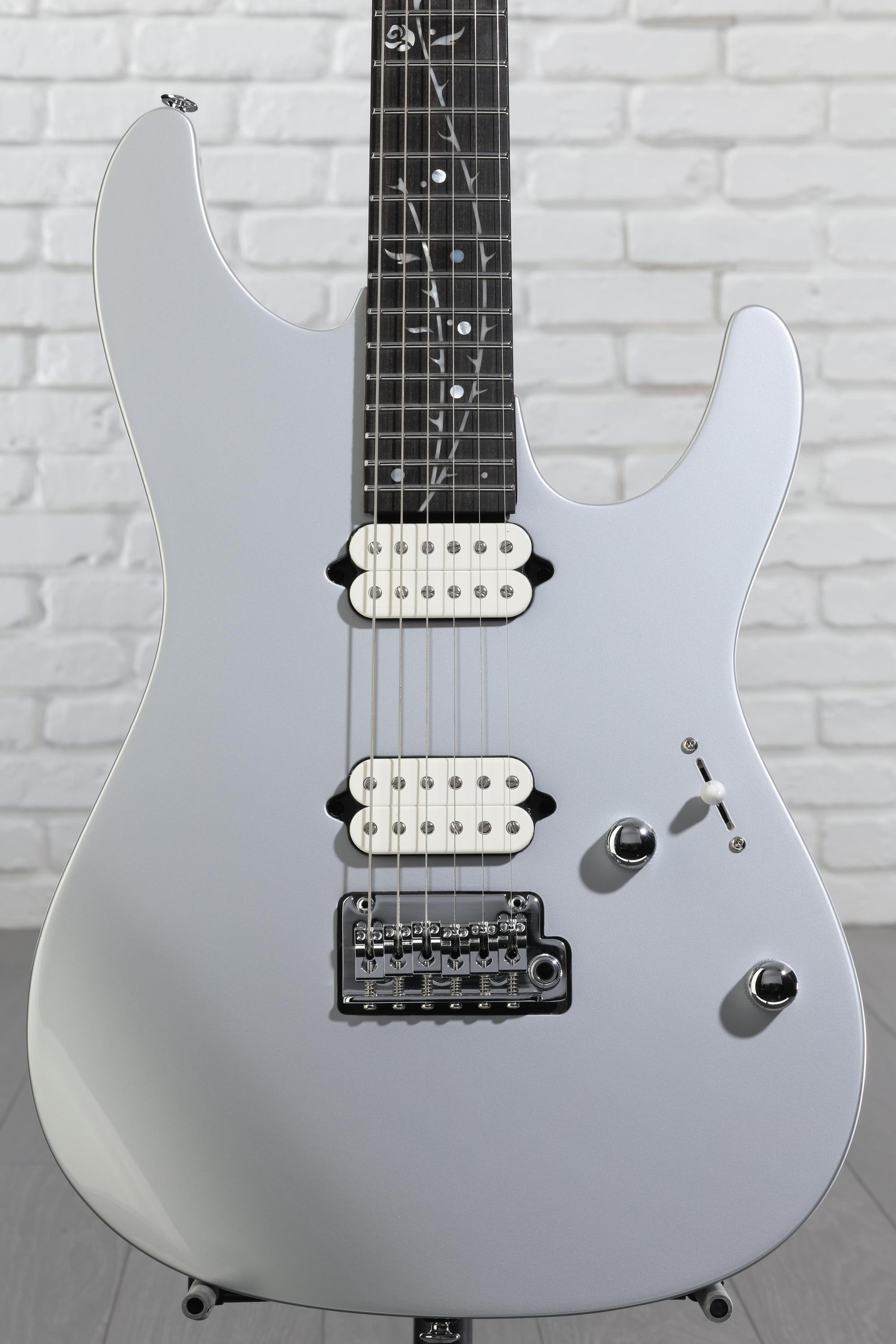 Ibanez TOD10 Tim Henson Signature Electric Guitar - Classic Silver