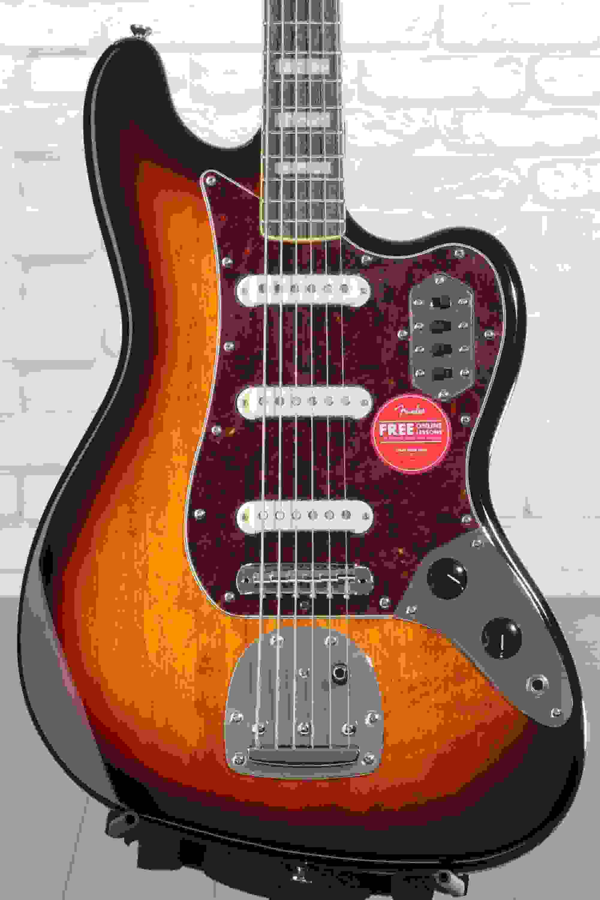 Squier Classic Vibe Bass VI Guitar - 3-tone Sunburst