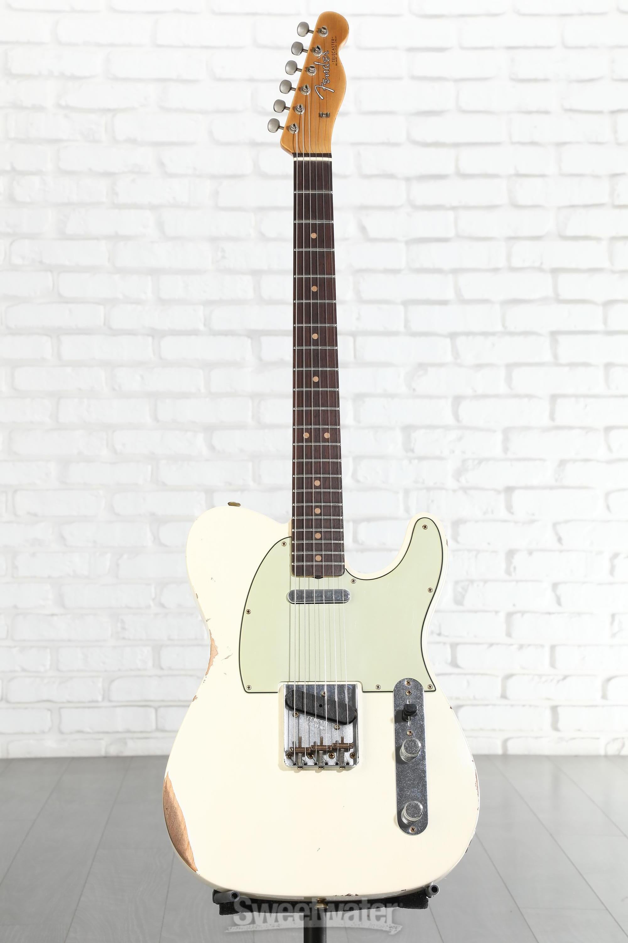 Fender Custom Shop '63 Telecaster Relic Electric Guitar - Aged