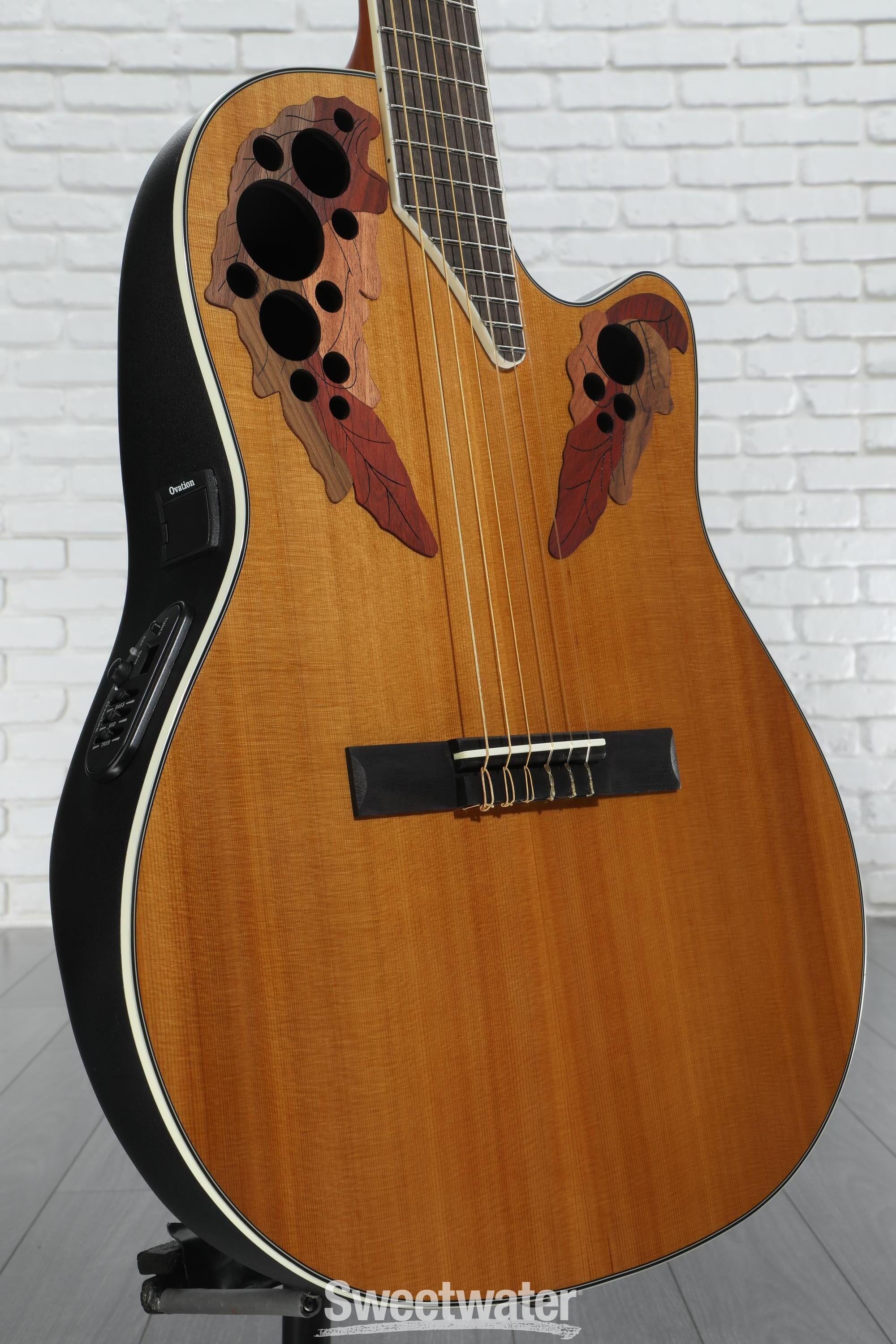 Ovation Celebrity Elite CE44 AB アダマスベージュ Ovation CE44 Celebrity Series Elite Mid-Depth Acoustic
