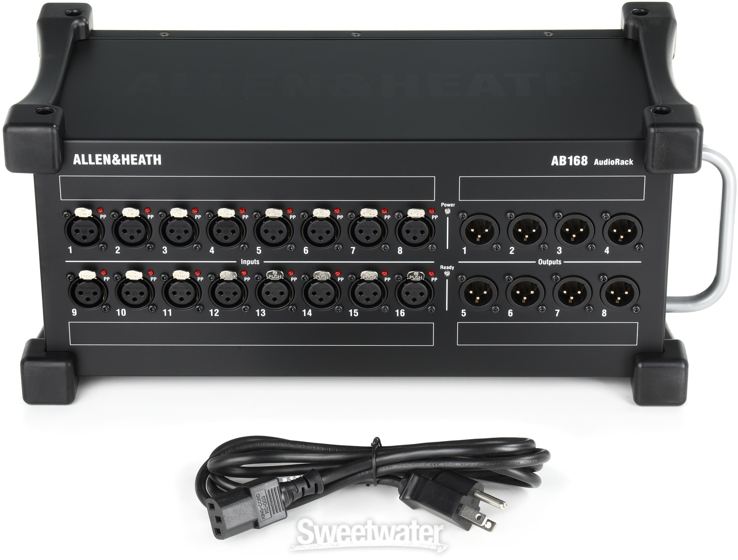 Allen & Heath AB168 16x8 Digital Stage Box for Qu / Avantis