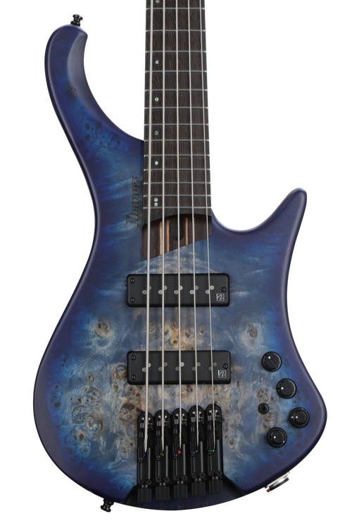 Ibanez Bass Workshop EHB1505 Bass Guitar - Pacific Blue Burst Flat