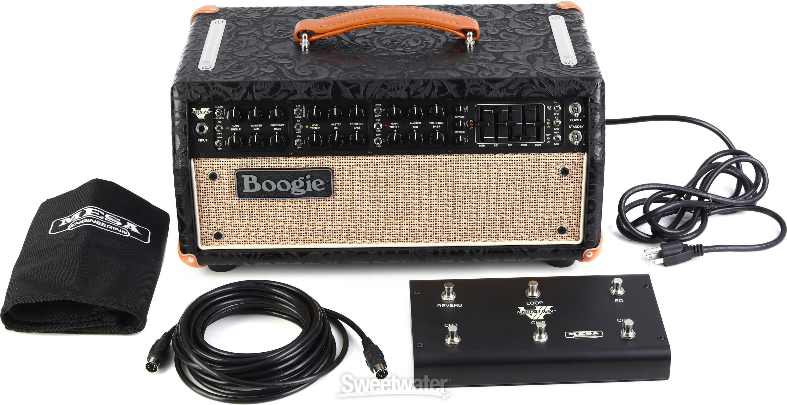 Mesa/Boogie Mark VII 90-watt Tube Amp Head - Black Floral
