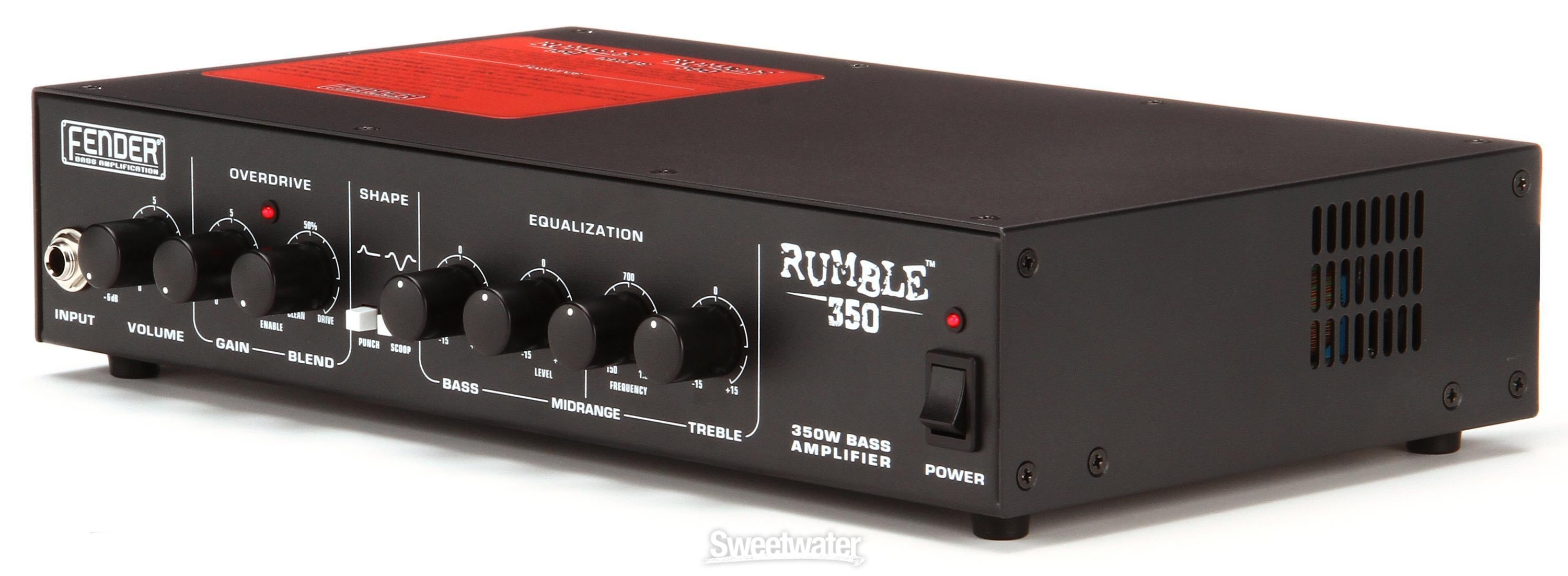 Fender Rumble 350 - 350-Watt Bass Head | Sweetwater