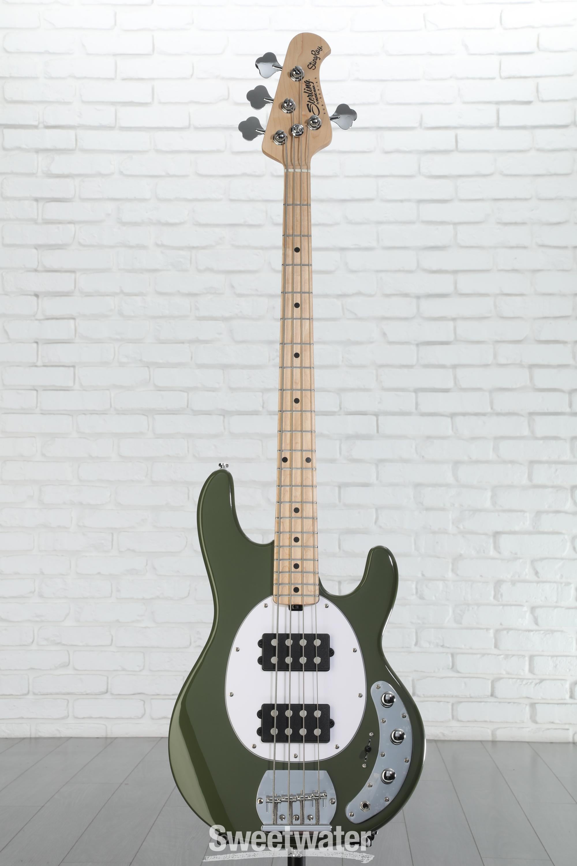 【10771】 STERLING STINGRAY RAY4 SUB グリーン StingRay Ray 4 | Basses | SUB - Sterling by Music Man