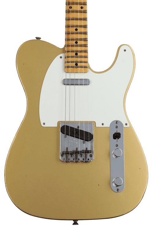 Fender Custom Shop '58 Telecaster Journeyman Relic - Aged HLE Gold