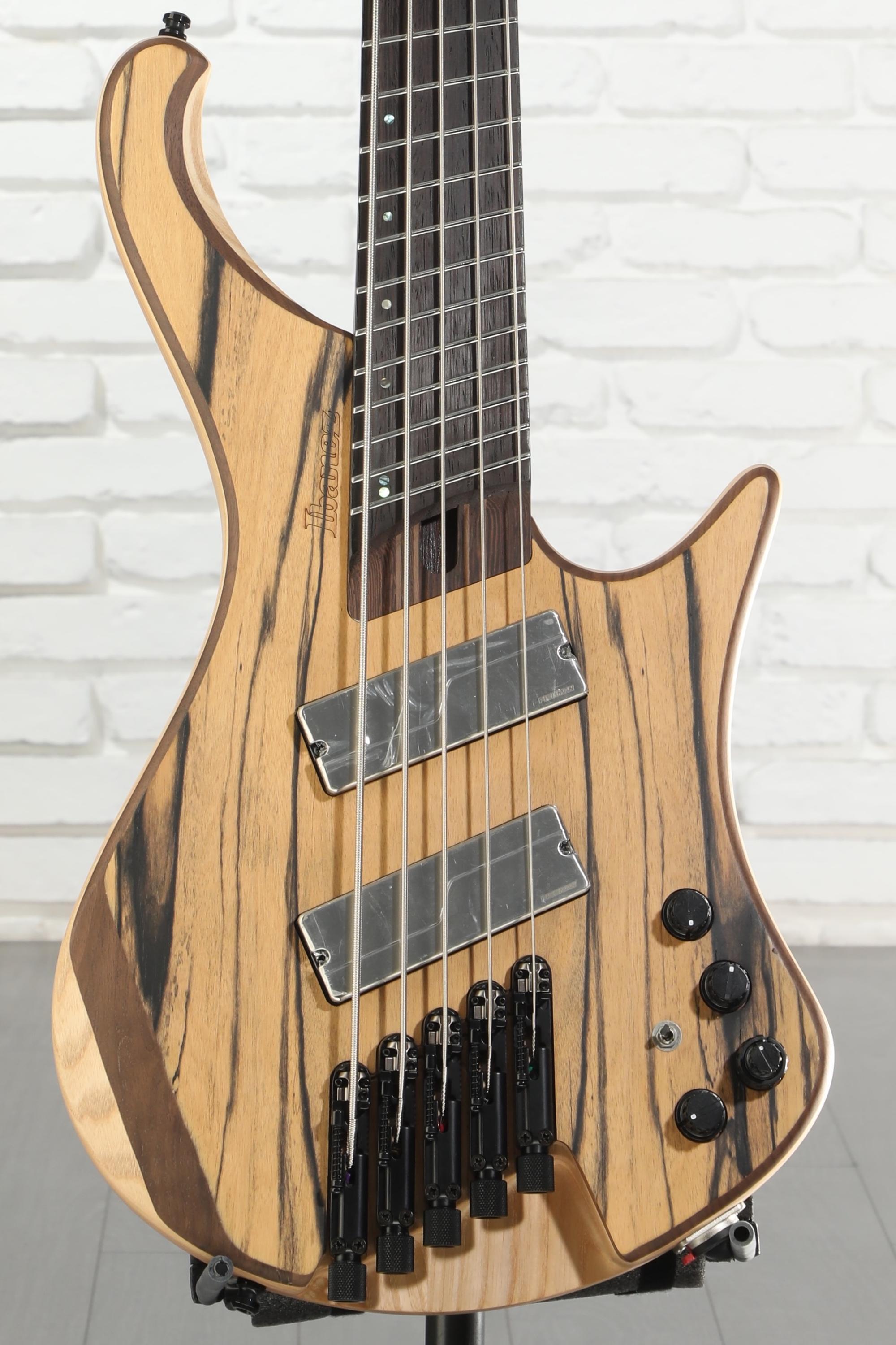 Ibanez Bass Workshop EHB1675MS 5-string Bass Guitar - Natural Flat