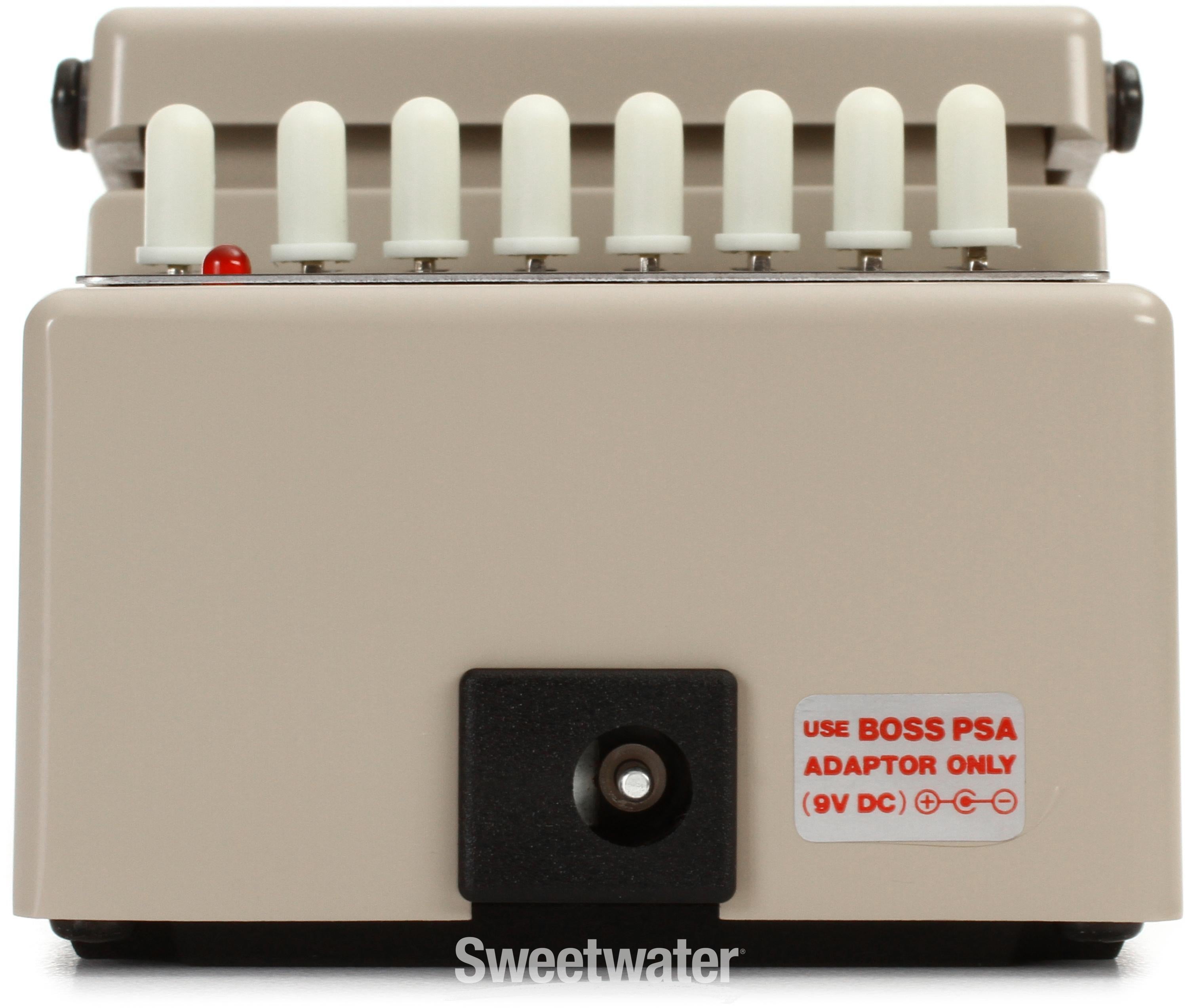 Boss GEB-7 7-band Bass EQ Pedal | Sweetwater