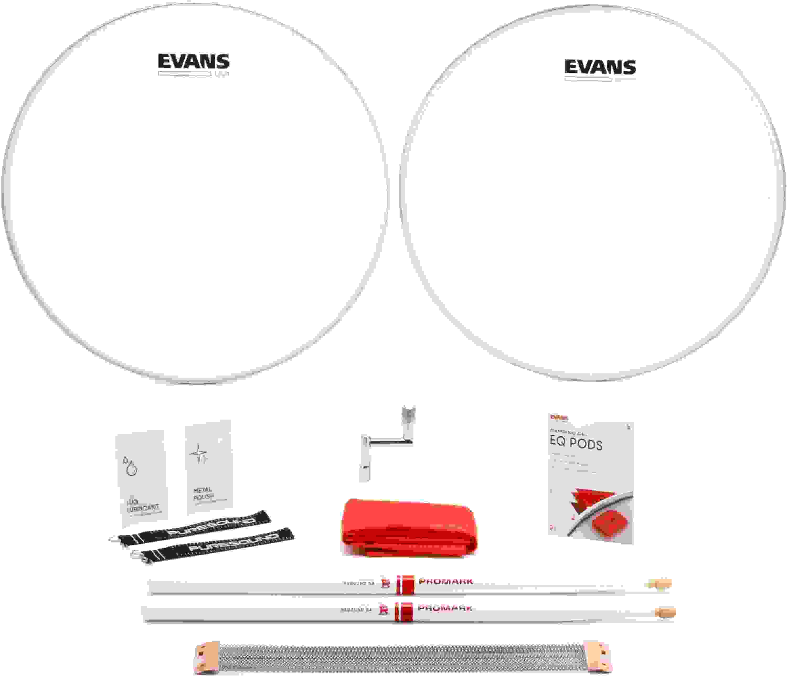 Evans UV1 Snare Tune-up Kit - 13-inch