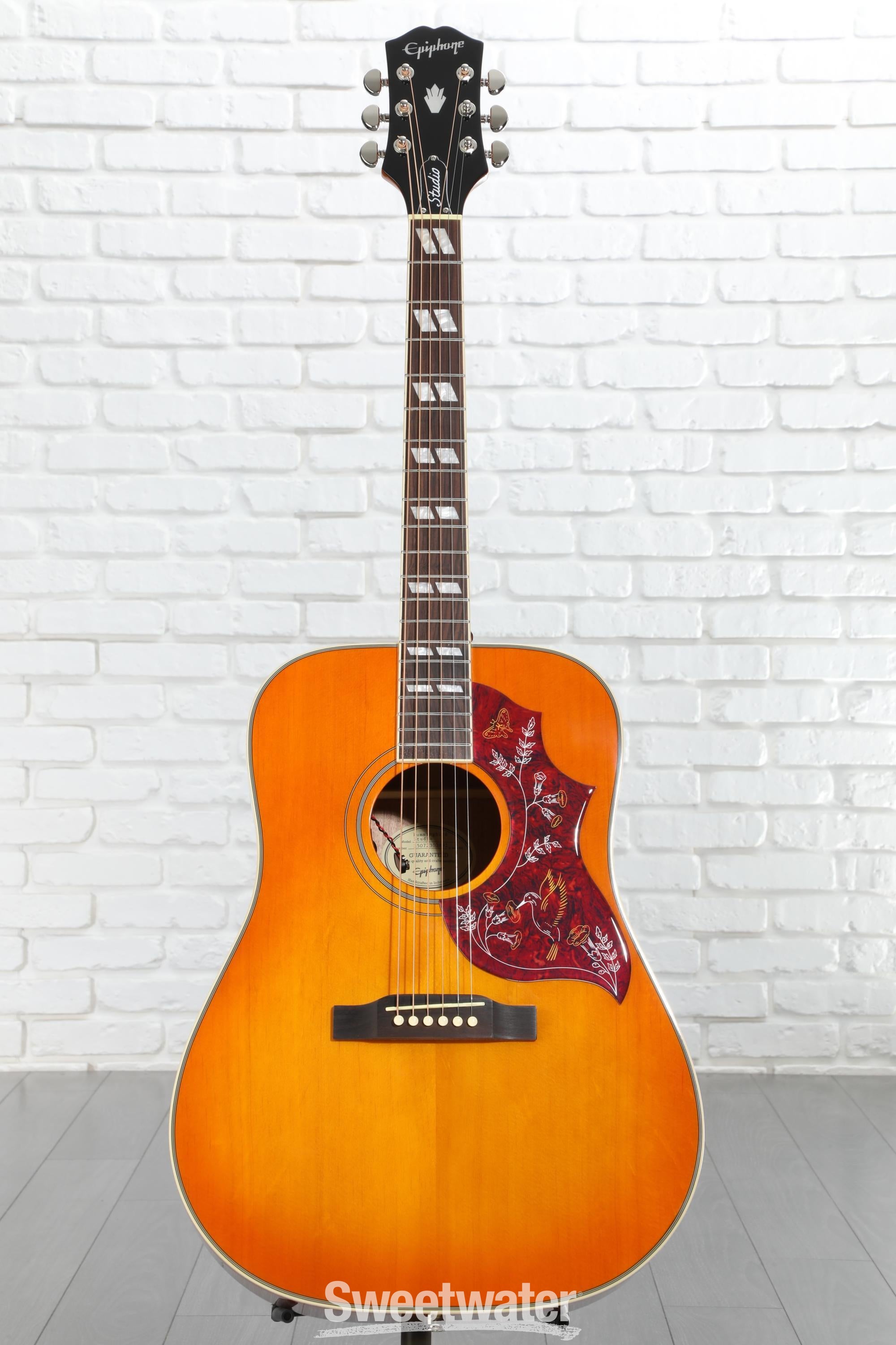 Epiphone Hummingbird Studio Acoustic-electric Guitar - Heritage