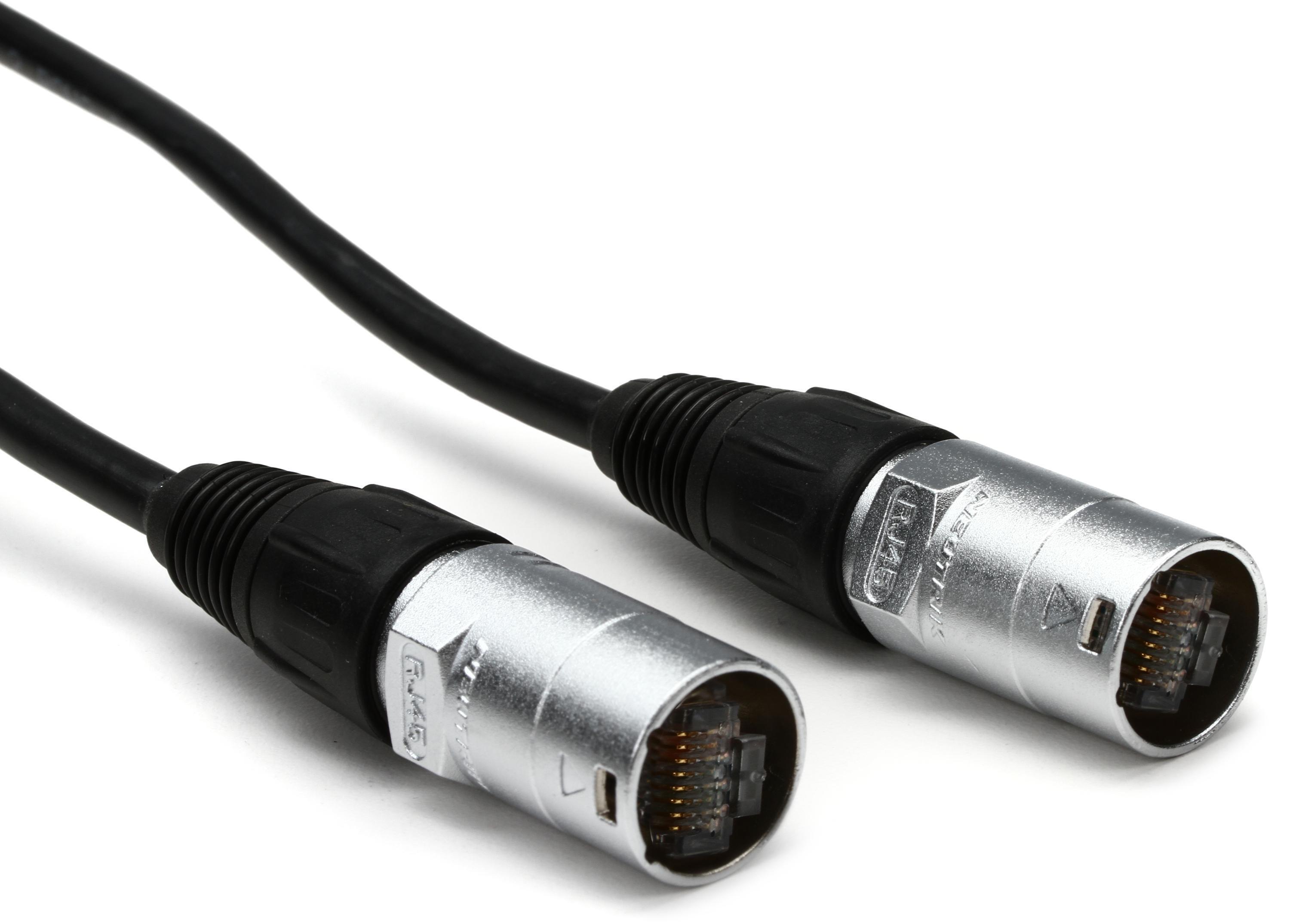 LyxPro 4-Channel XLR to Single Ethercon 200' Cat6 Cable Multi