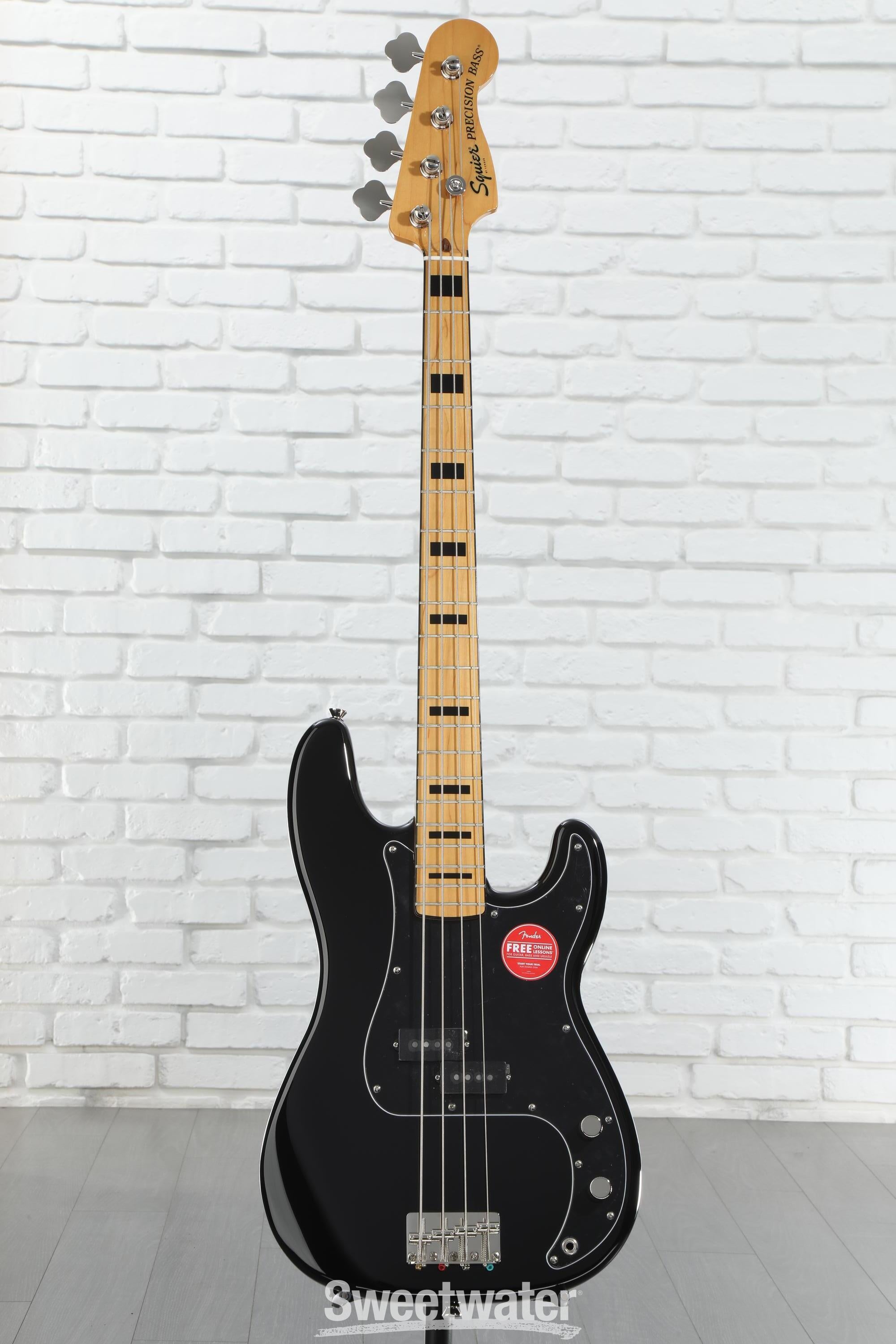 Squier Classic Vibe '70s Precision Bass - Black | Sweetwater