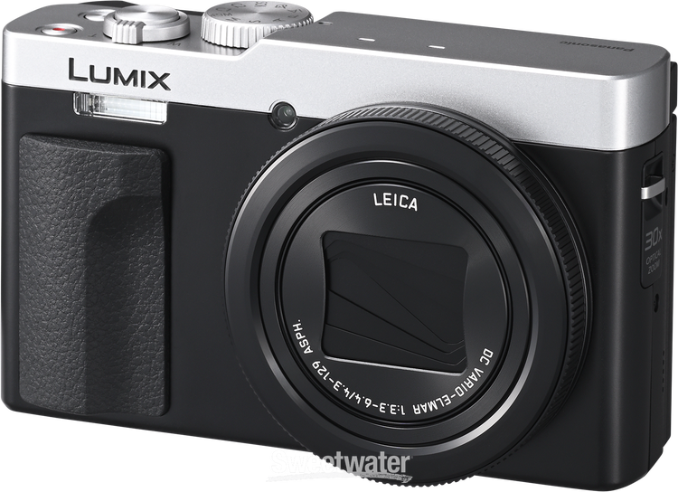 Panasonic Lumix ZS99 Compact Point and Shoot Camera with 24-720mm Lens - Silver