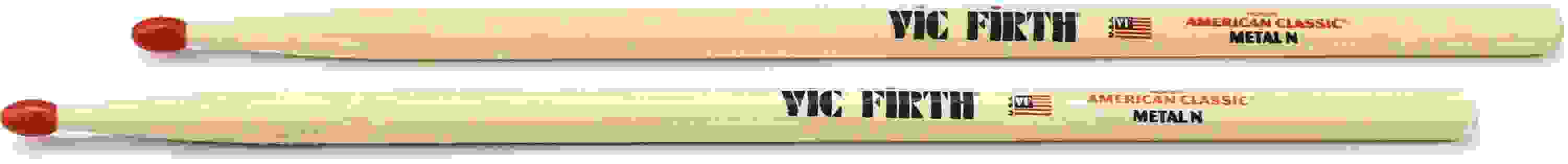 Vic Firth American Classic Drumsticks - Metal - Nylon Tip