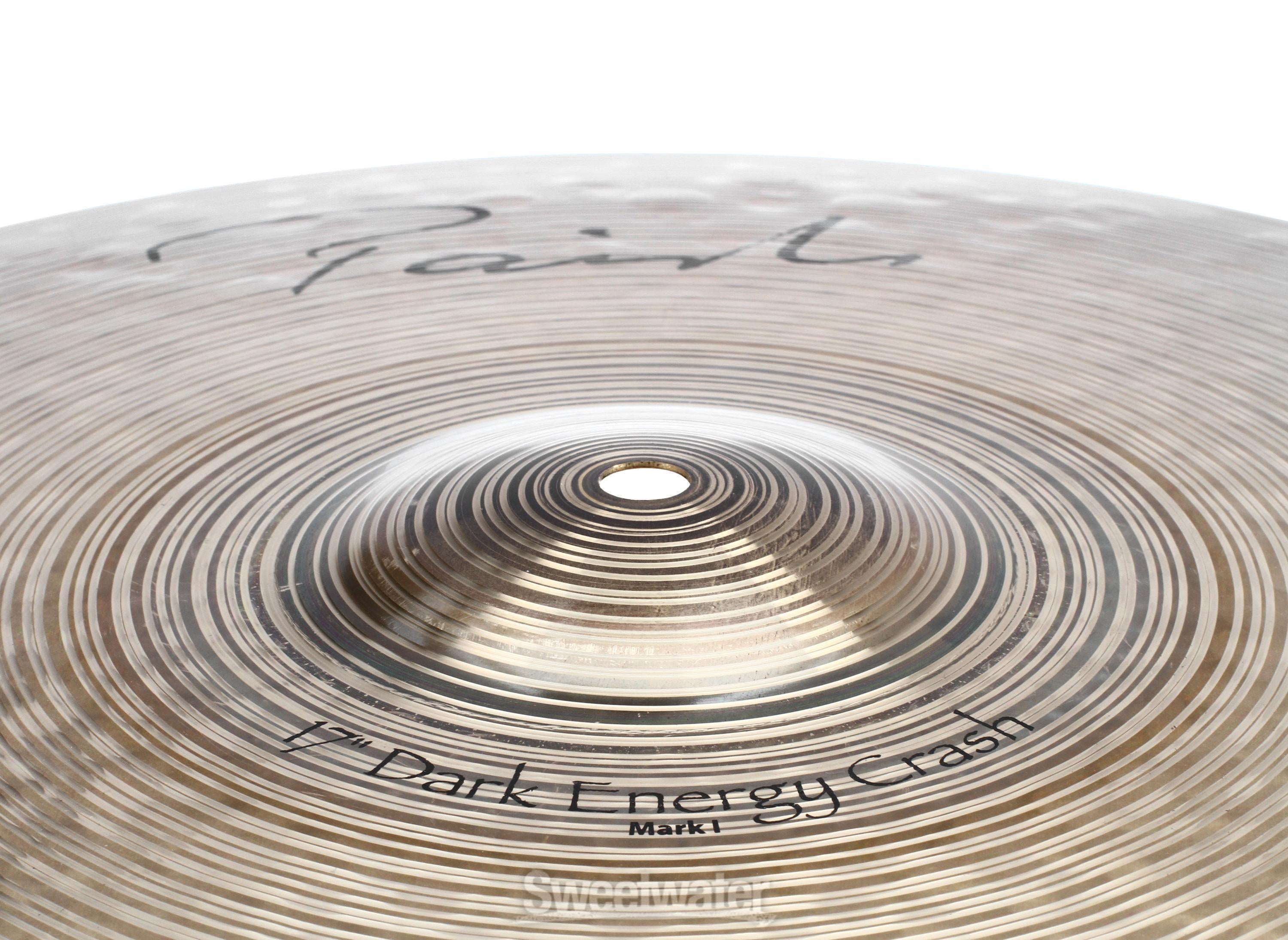 Paiste 17 inch Signature Dark Energy Crash Mk I Cymbal | Sweetwater