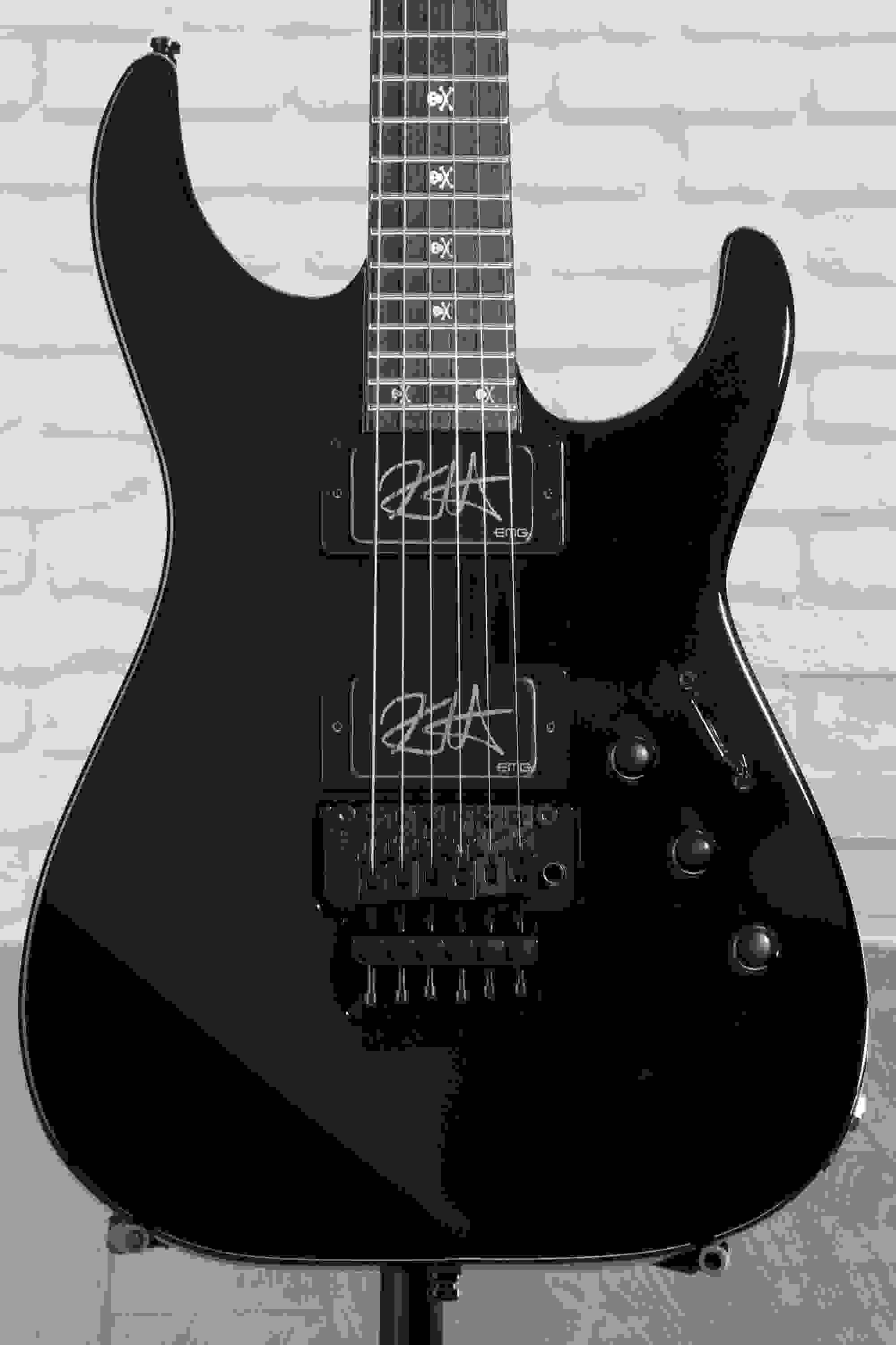 ESP KH-2 Kirk Hammett Signature Neck-thru Electric Guitar - Black