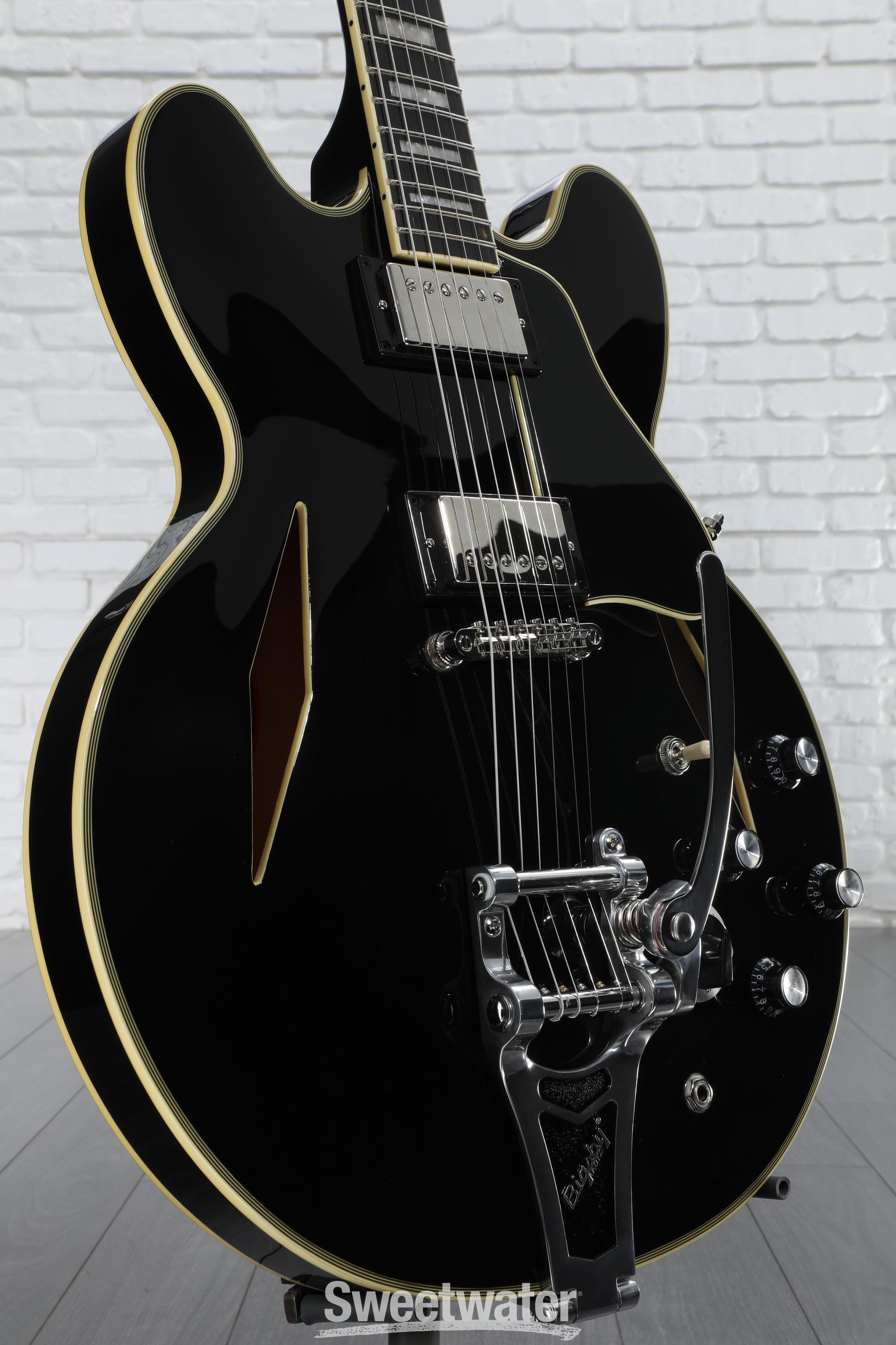 Epiphone Shinichi Ubukata ES-355 ギター Epiphone Shinichi Ubukata ES-355 Custom Bigsby Semi