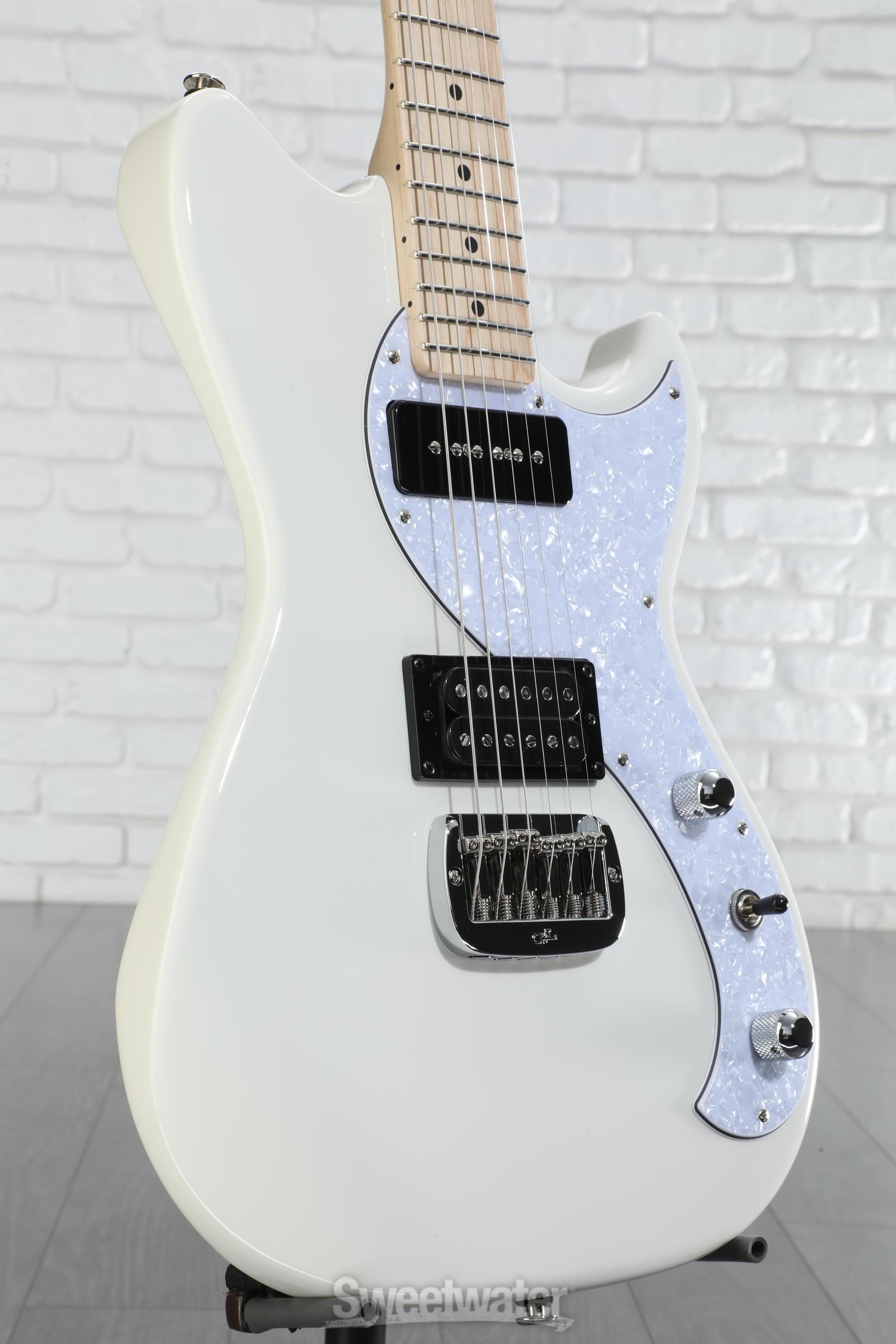 G&L Fullerton Deluxe Fallout Electric Guitar - Alpine White