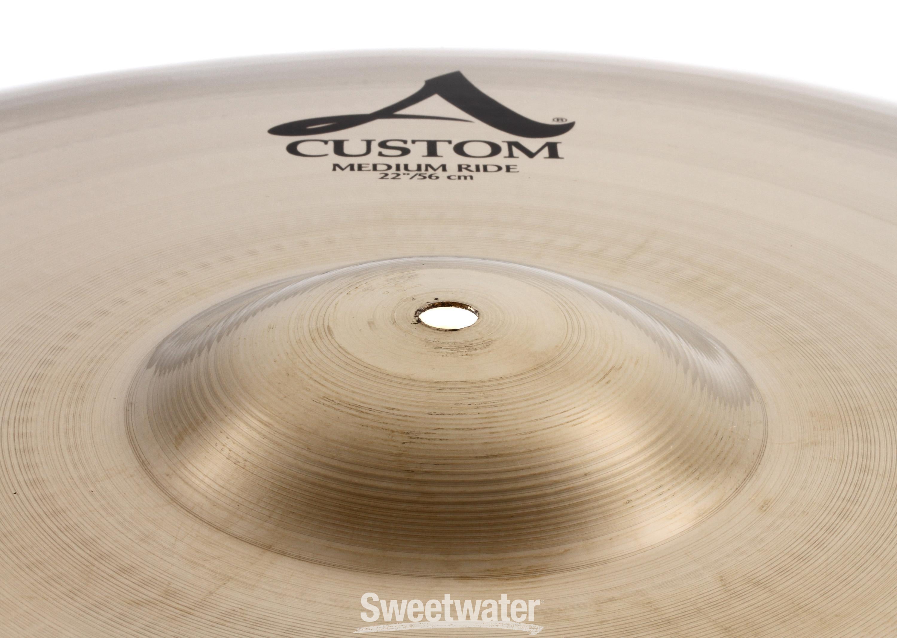 Zildjian 22 inch A Custom Medium Ride Cymbal