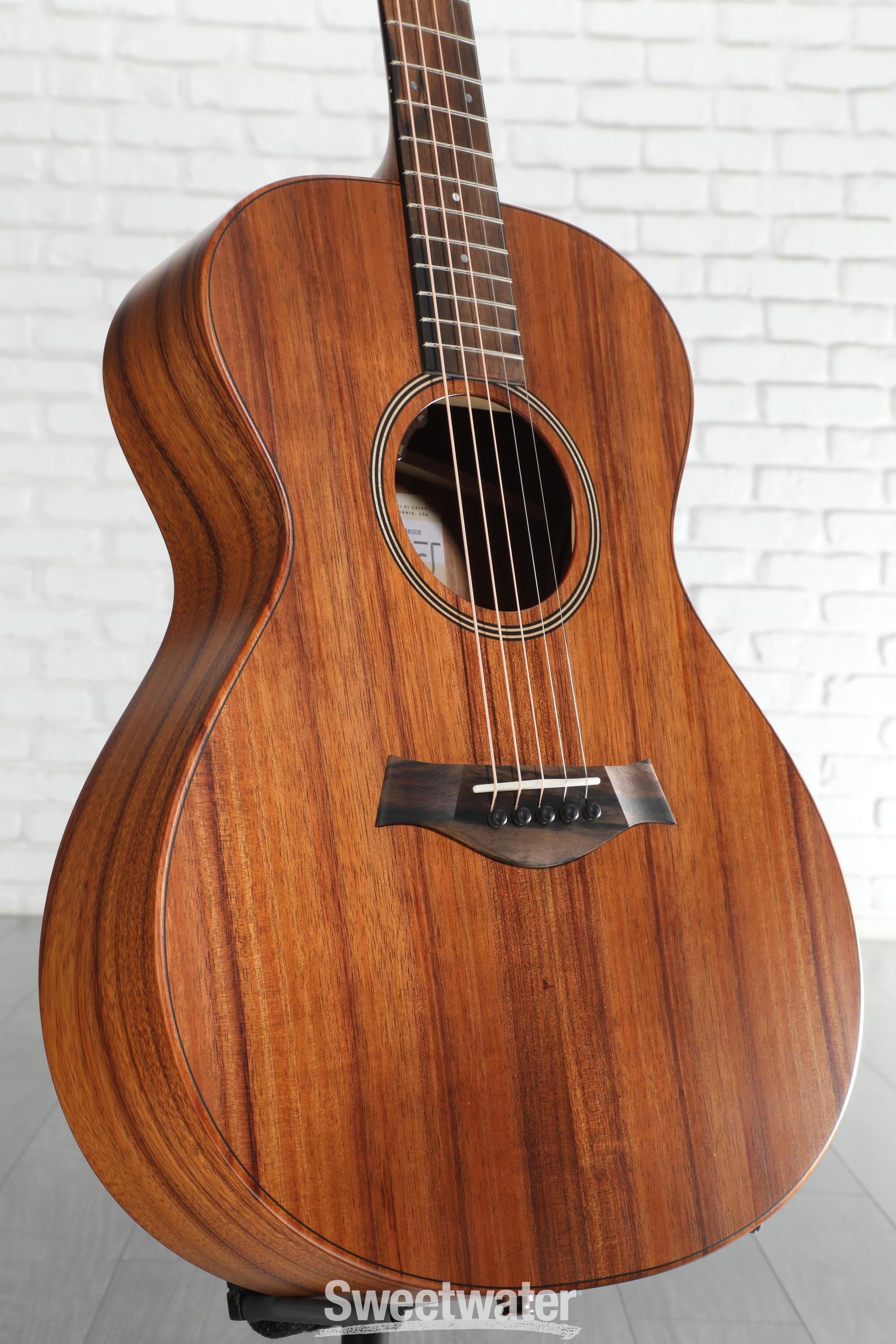 Photo of Taylor JCSM-5 Jacob Collier Signature 5-string Acoustic-electric Guitar - Natural Hawaiian Koa
