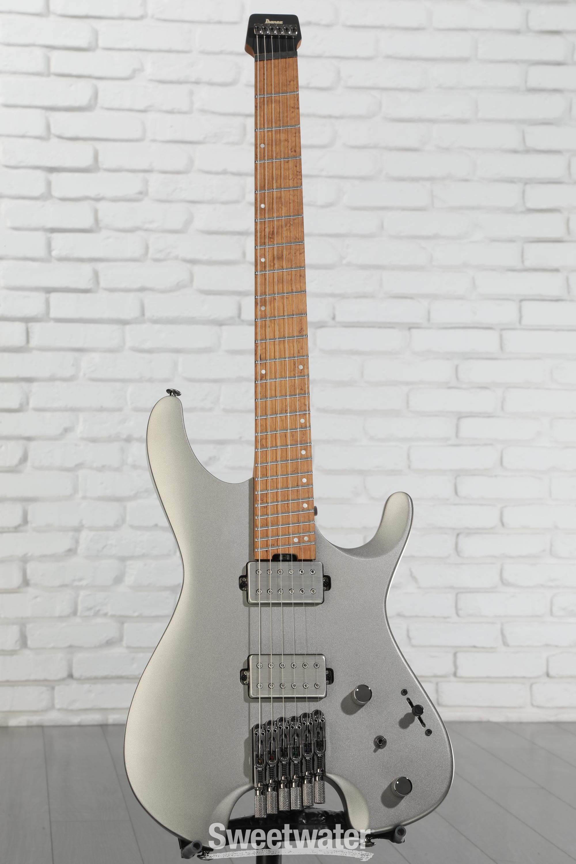 Ibanez QX52 Electric Guitar - Metallic Gray Matte | Sweetwater