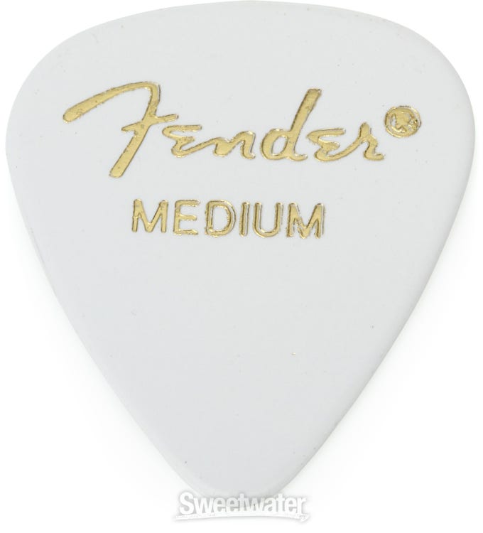  Fender Classic Celluloid Guitar Picks 351 Shape