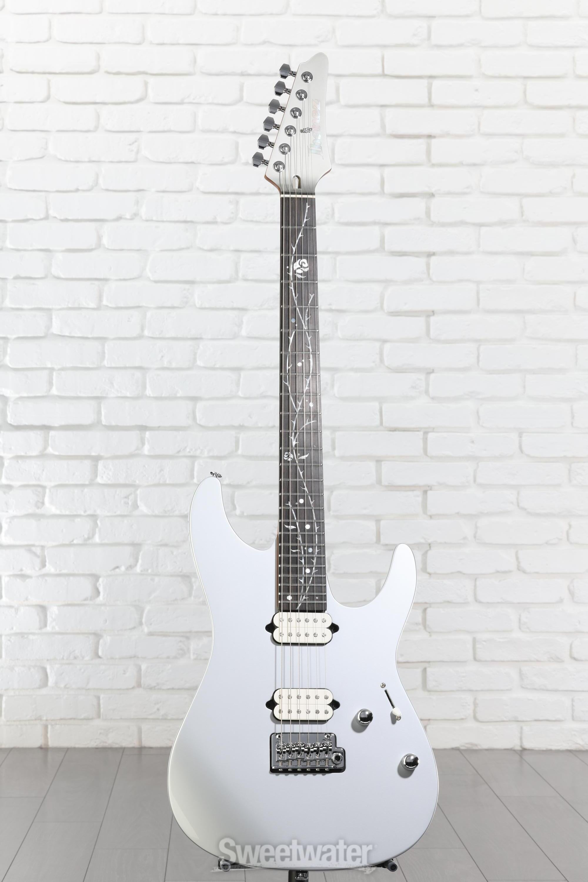 Ibanez TOD10 Tim Henson Signature Electric Guitar - Classic Silver