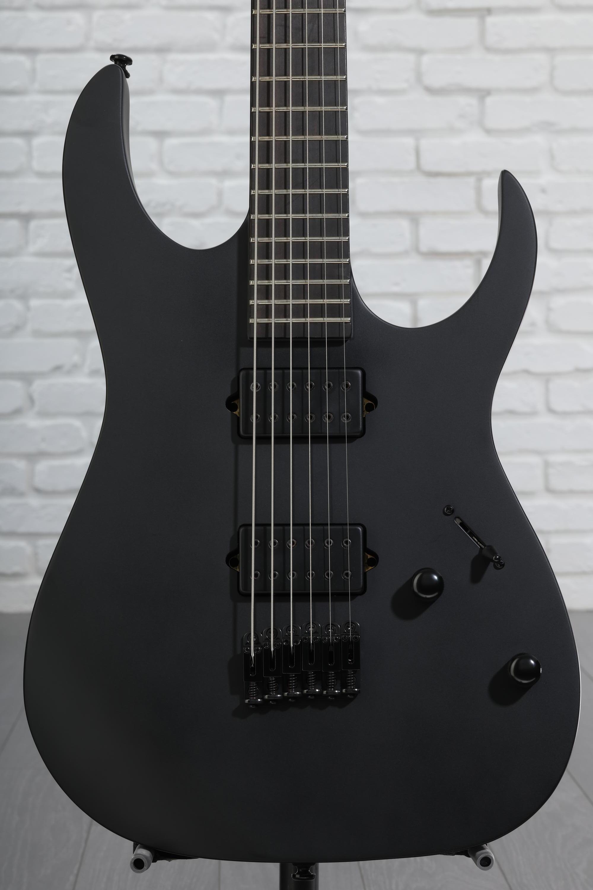 Ibanez Iron Label RG Baritone - Black Flat