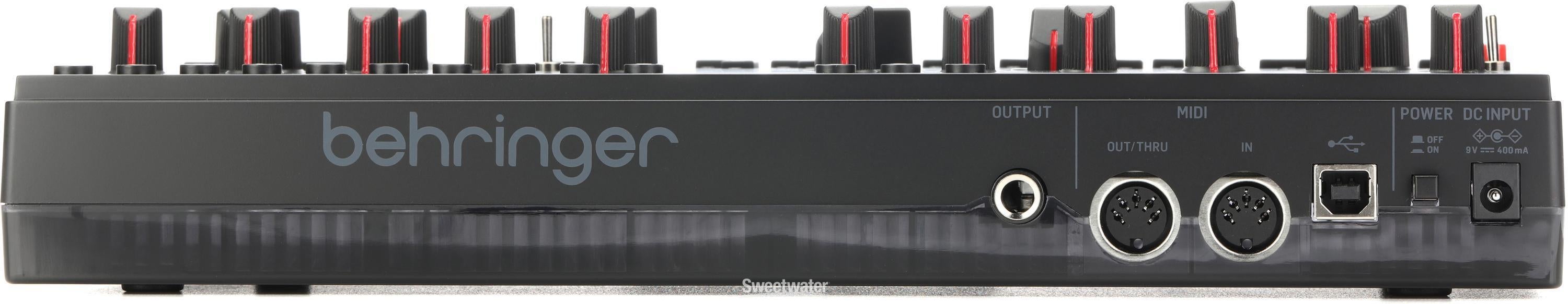 Behringer TD-3-MO-BK Analog Bass Line Synthesizer - Black