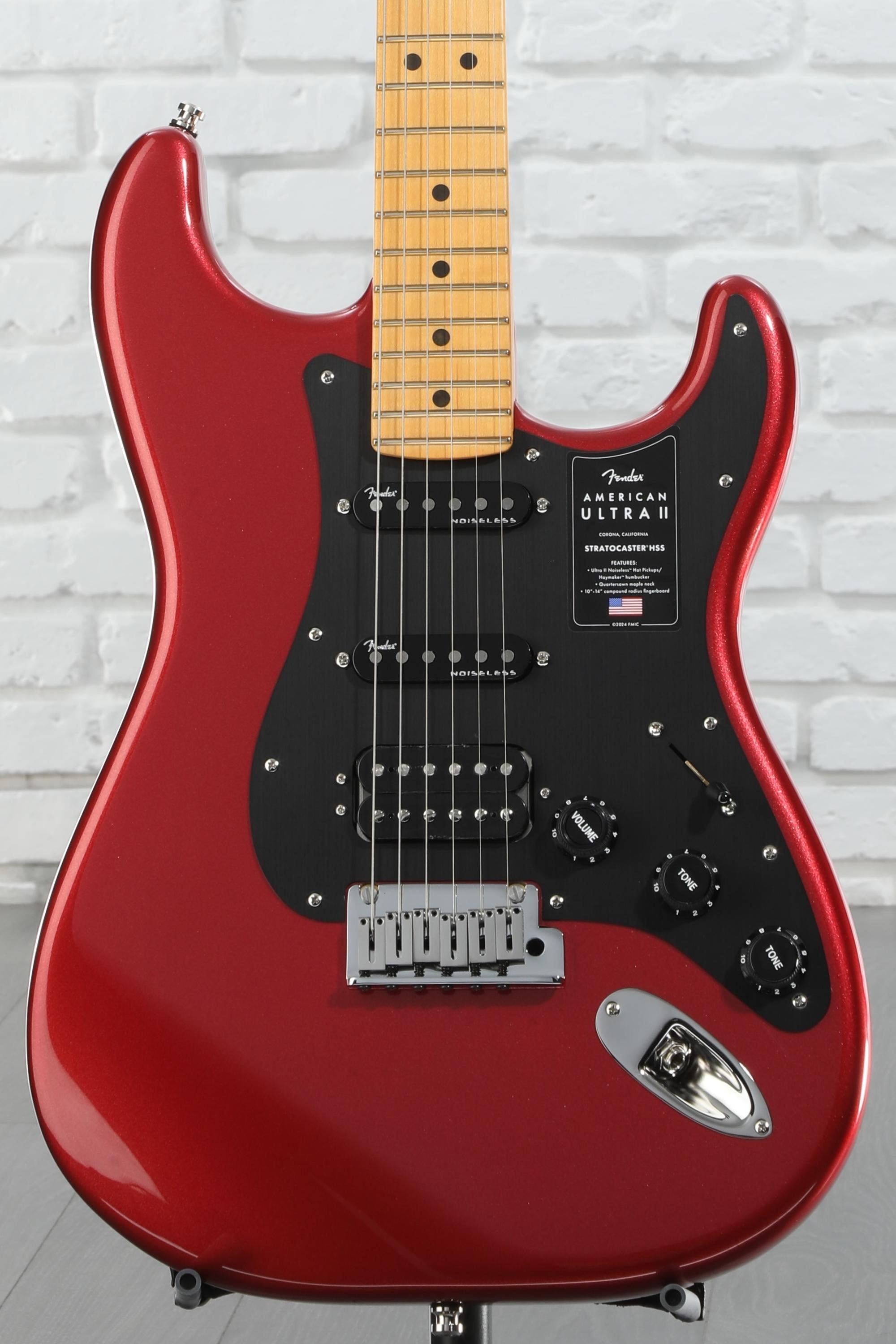 Fender American Ultra II Stratocaster HSS Electric Guitar