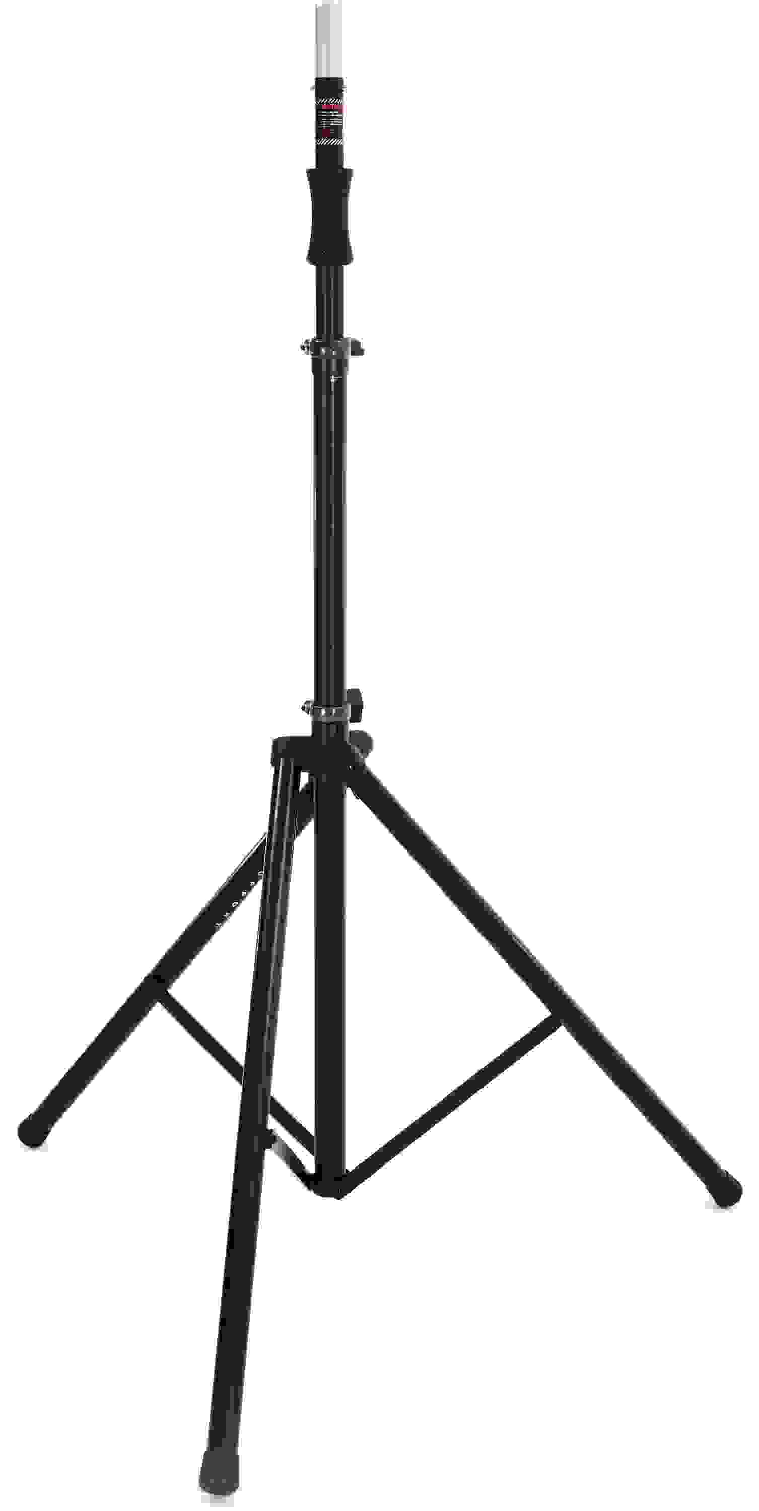 Ultimate Support TS-110BL Extra-Tall Lift-Assist Speaker Stand (Single) - With Level Leg