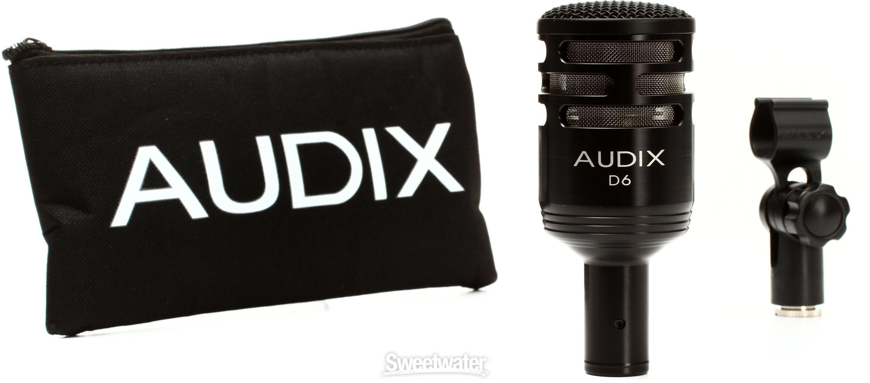Audix i5 and D6 Microphone Bundle with Stands and Cables | Sweetwater