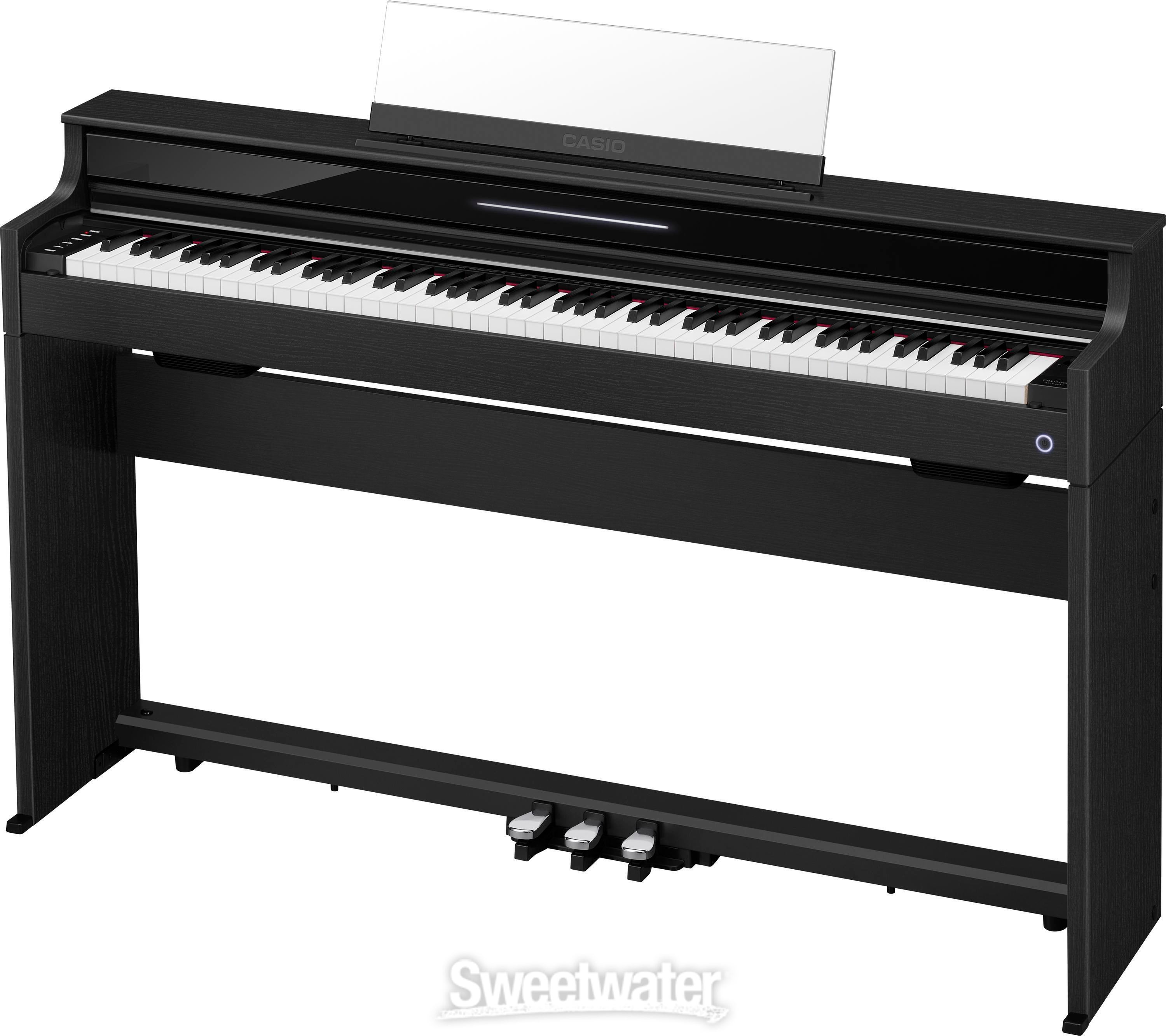 Casio AP-S450 Celviano Digital Upright Piano - Black | Sweetwater