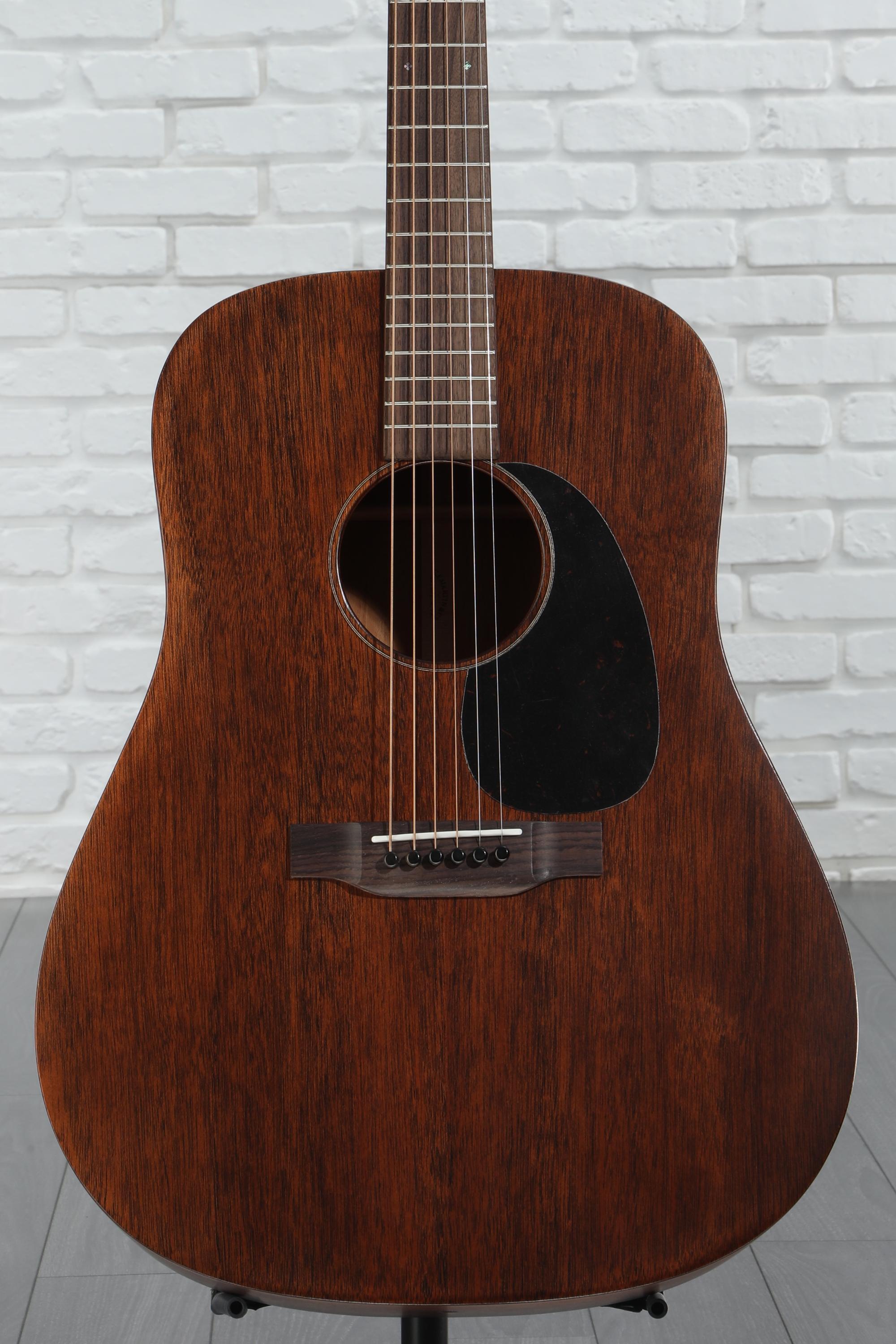 Martin D-15 Mahogany マホガニー ピックアップ付き Martin D-15M Mahogany マイク搭載！ 【 アンプに繋げる