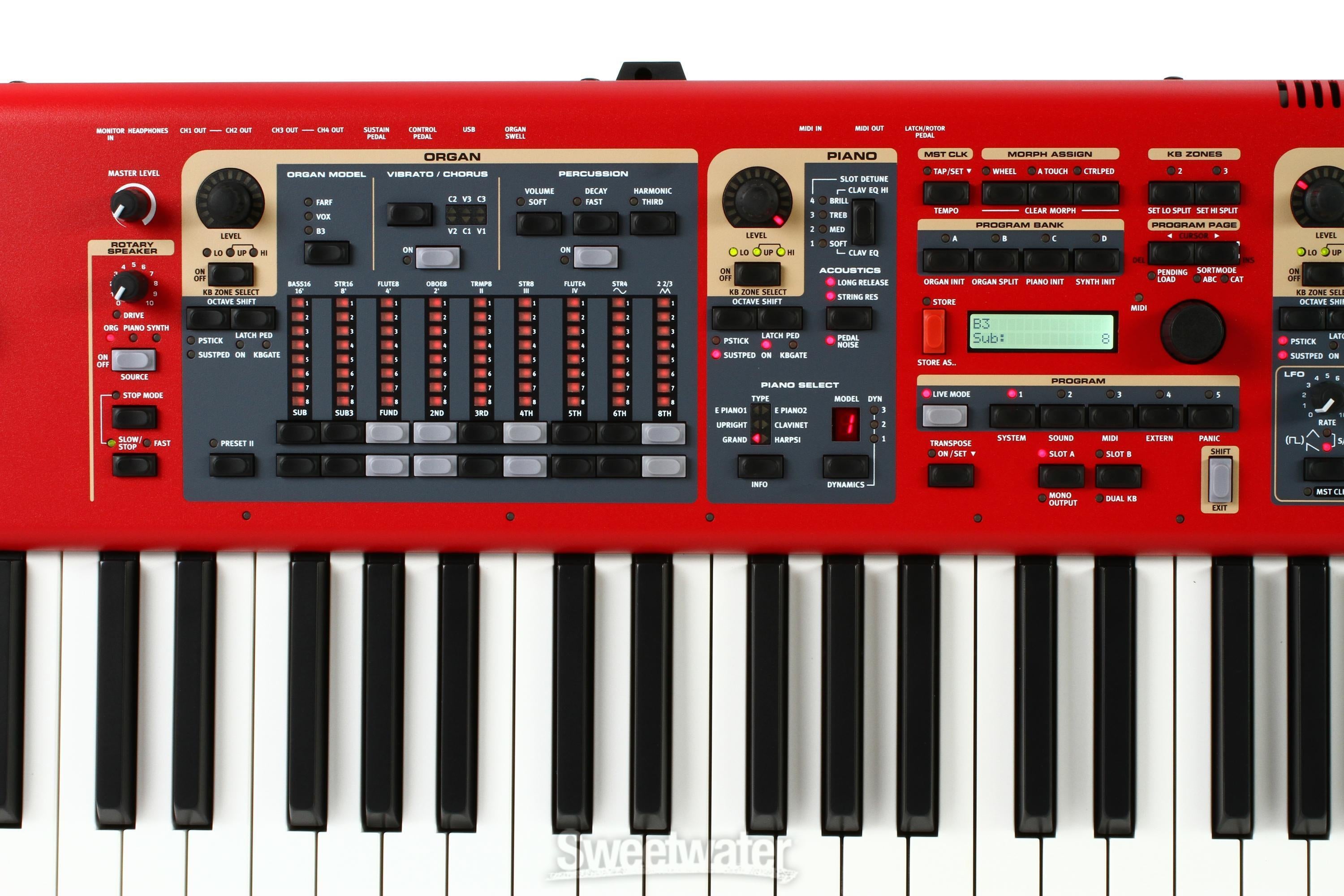 Nord stage deals 3 sweetwater