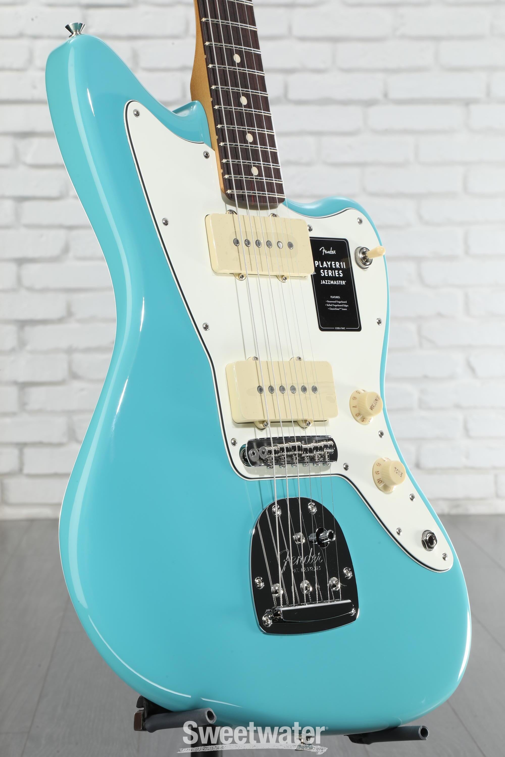 Fender Player II Jazzmaster Electric Guitar - Aquatone Blue