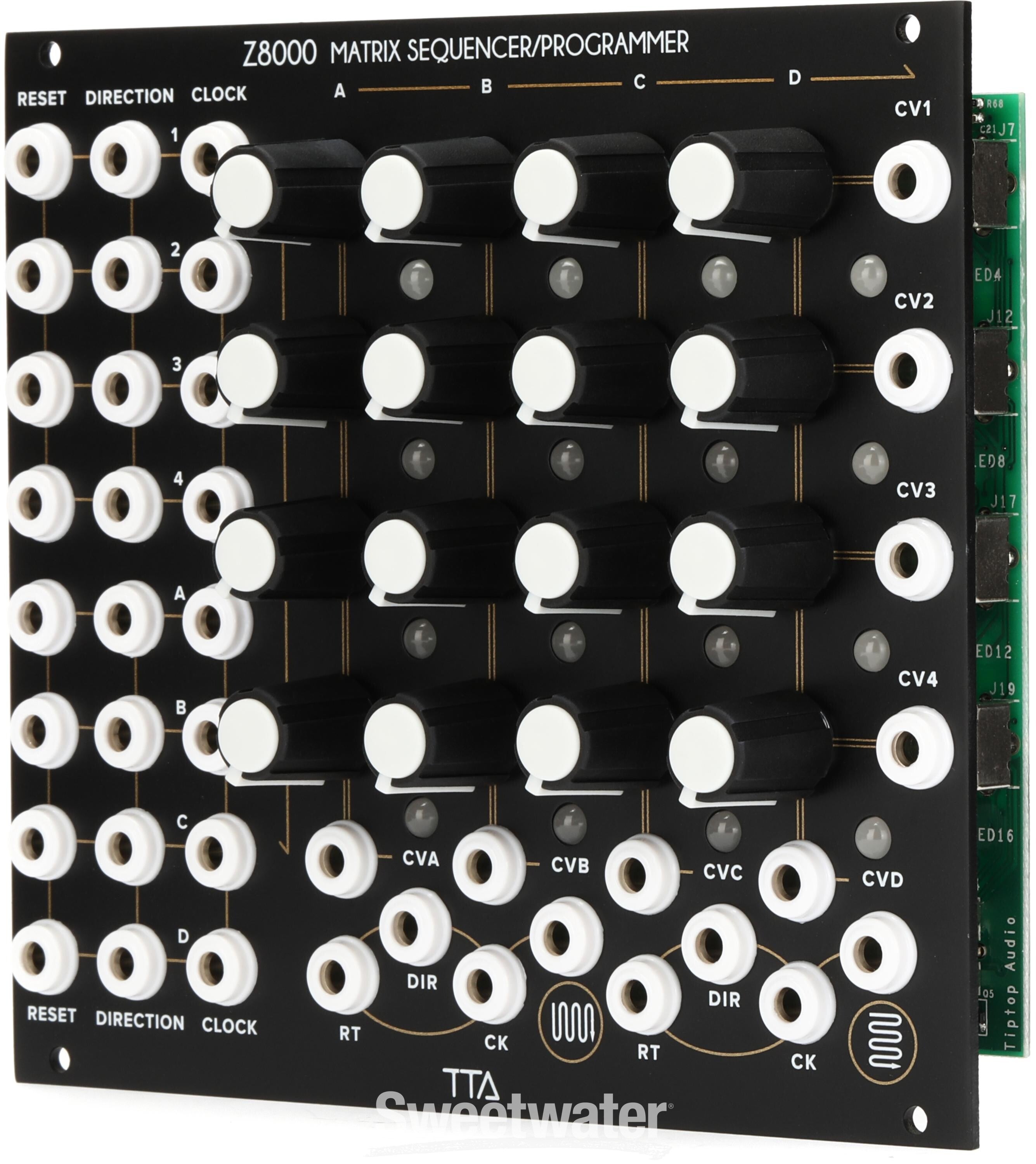 Tiptop Audio Z8000 Eurorack Matrix Sequencer Module - Black