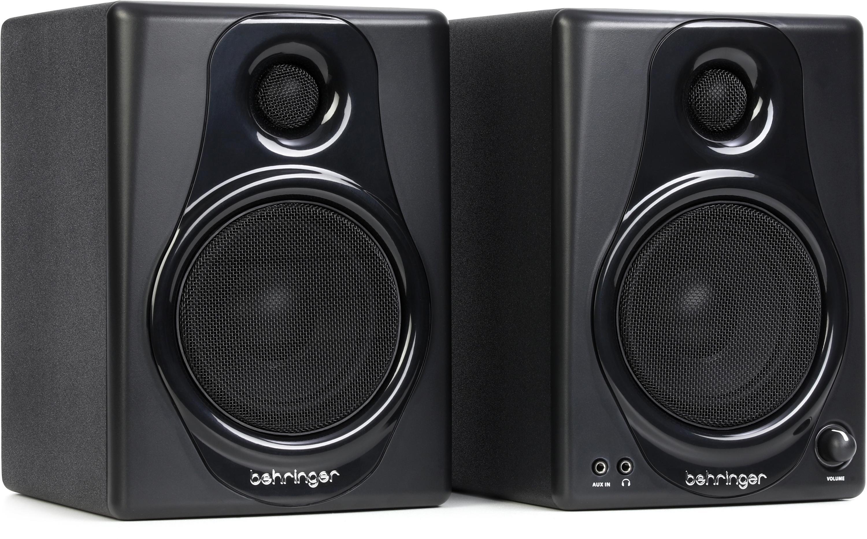 Behringer Media 40USB 4 inch Powered Studio Monitors with USB | Sweetwater