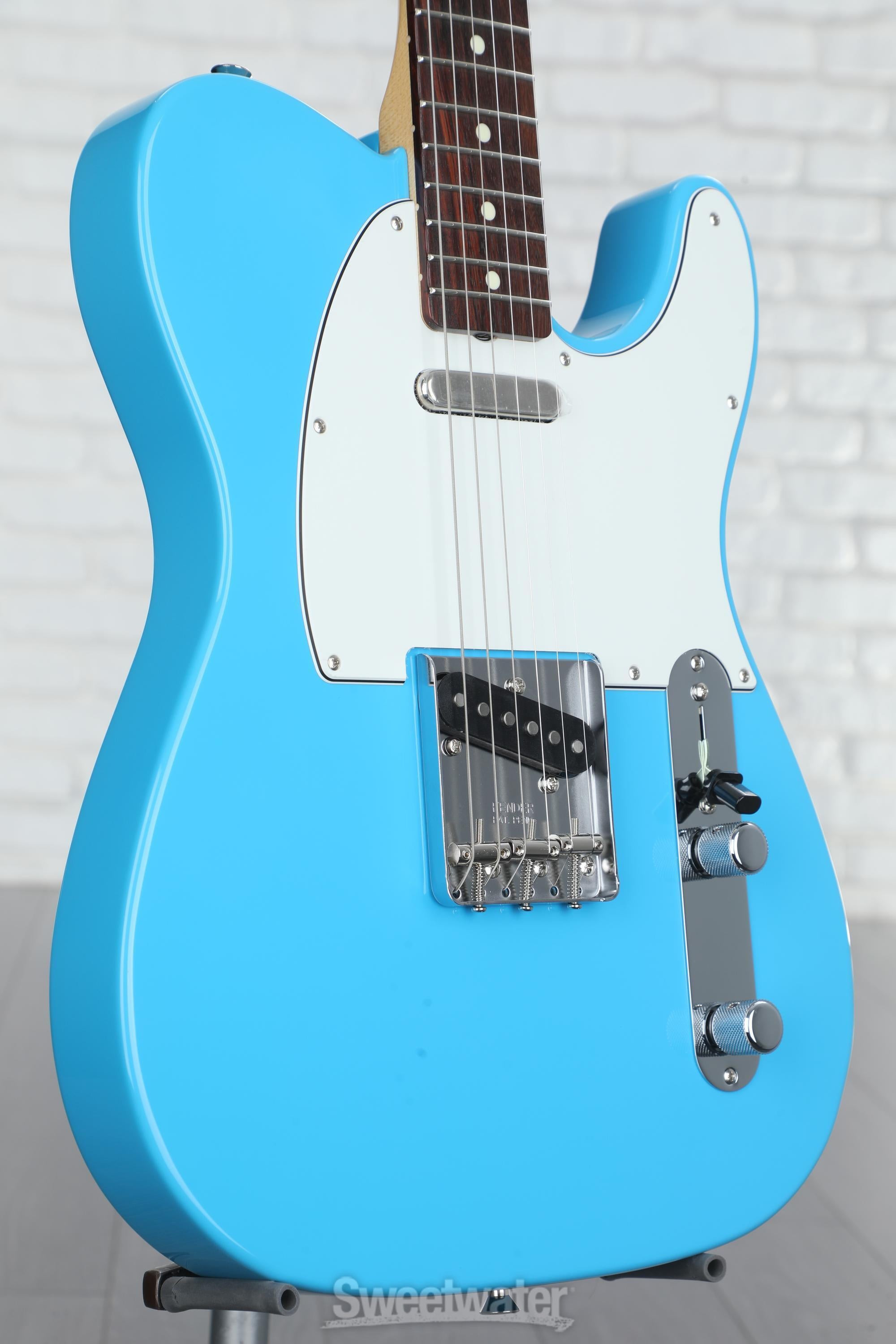 Fender Made in Japan Limited International Color Telecaster Electric Guitar  - Maui Blue