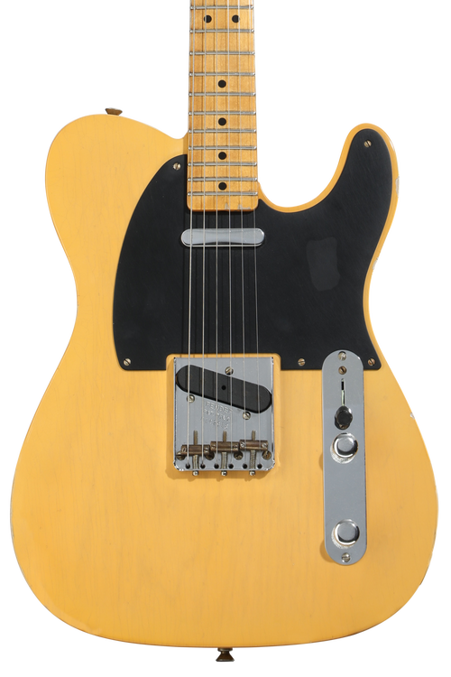 Fender Custom Shop 1951 Nocaster Relic Electric Guitar - Faded